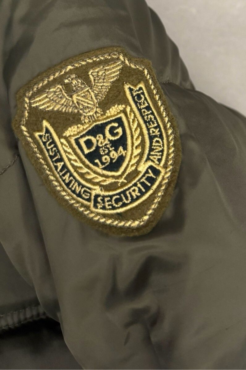 Dolce & Gabbana Dolce & Gabbana Men's Embroidered Down Jacket Size US L / EU 52-54 / 3 - 2 Thumbnail