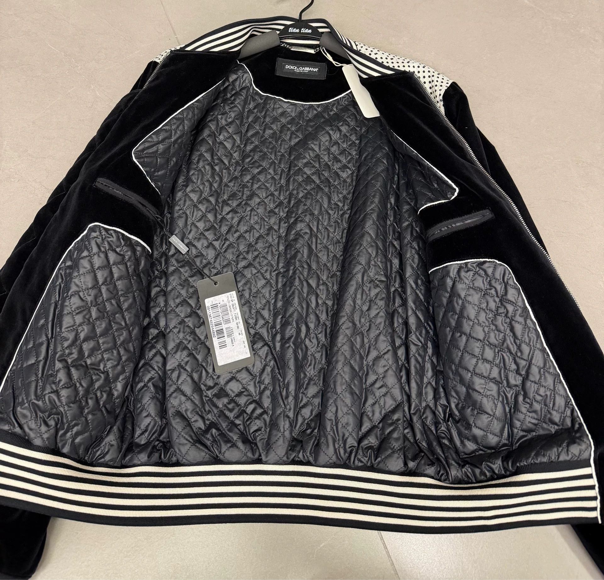 Dolce & Gabbana Dolce & Gabbana Silk Men's Cotton Jacket Size US S / EU 44-46 / 1 - 5 Thumbnail