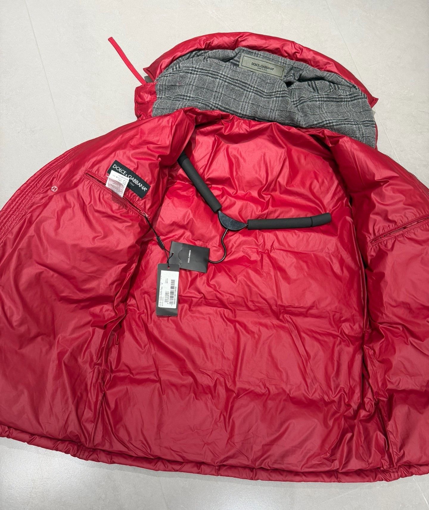 Dolce & Gabbana DG Dolce & Gabbana Men's Mid-Length Down Jacket Size US M / EU 48-50 / 2 - 6 Thumbnail
