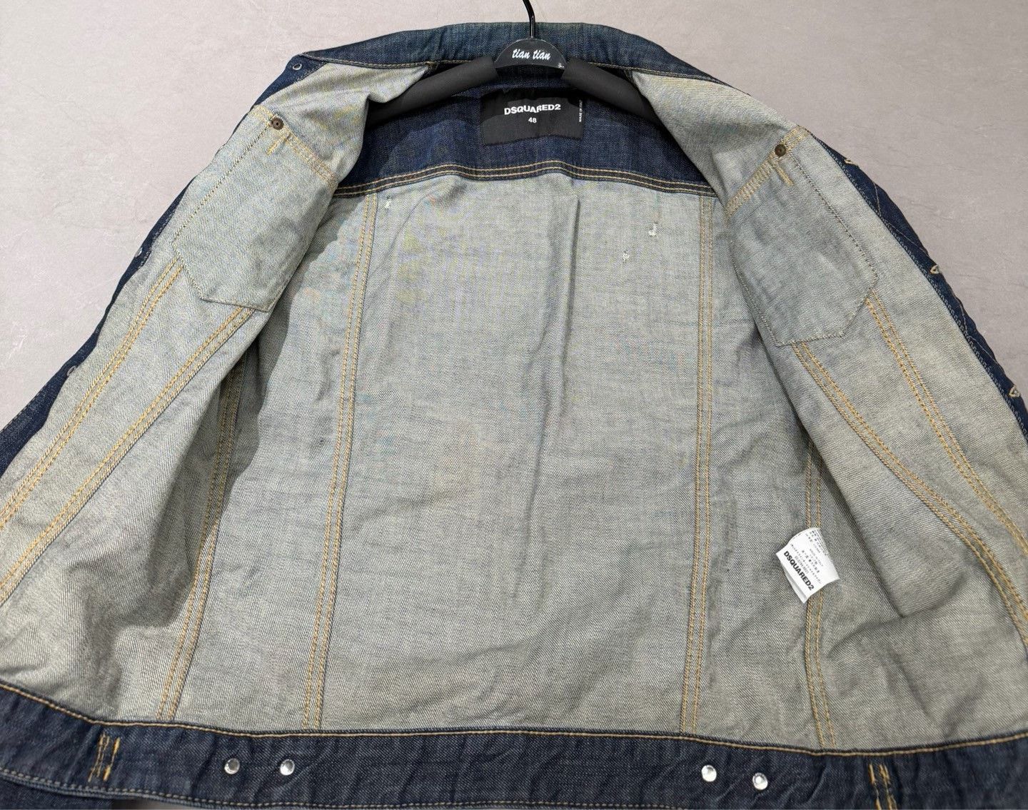 Dsquared2 DSquared2 Men's Blue Denim Jacket Size US M / EU 48-50 / 2 - 7 Thumbnail