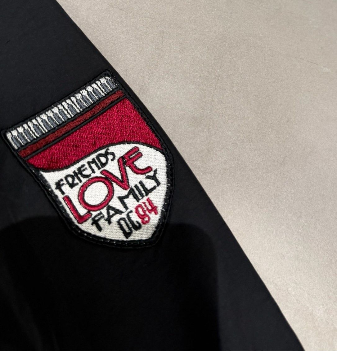 Dolce & Gabbana Dolce & Gabbana Badge Embroidered Men's Black Jacket Size US L / EU 52-54 / 3 - 2 Thumbnail