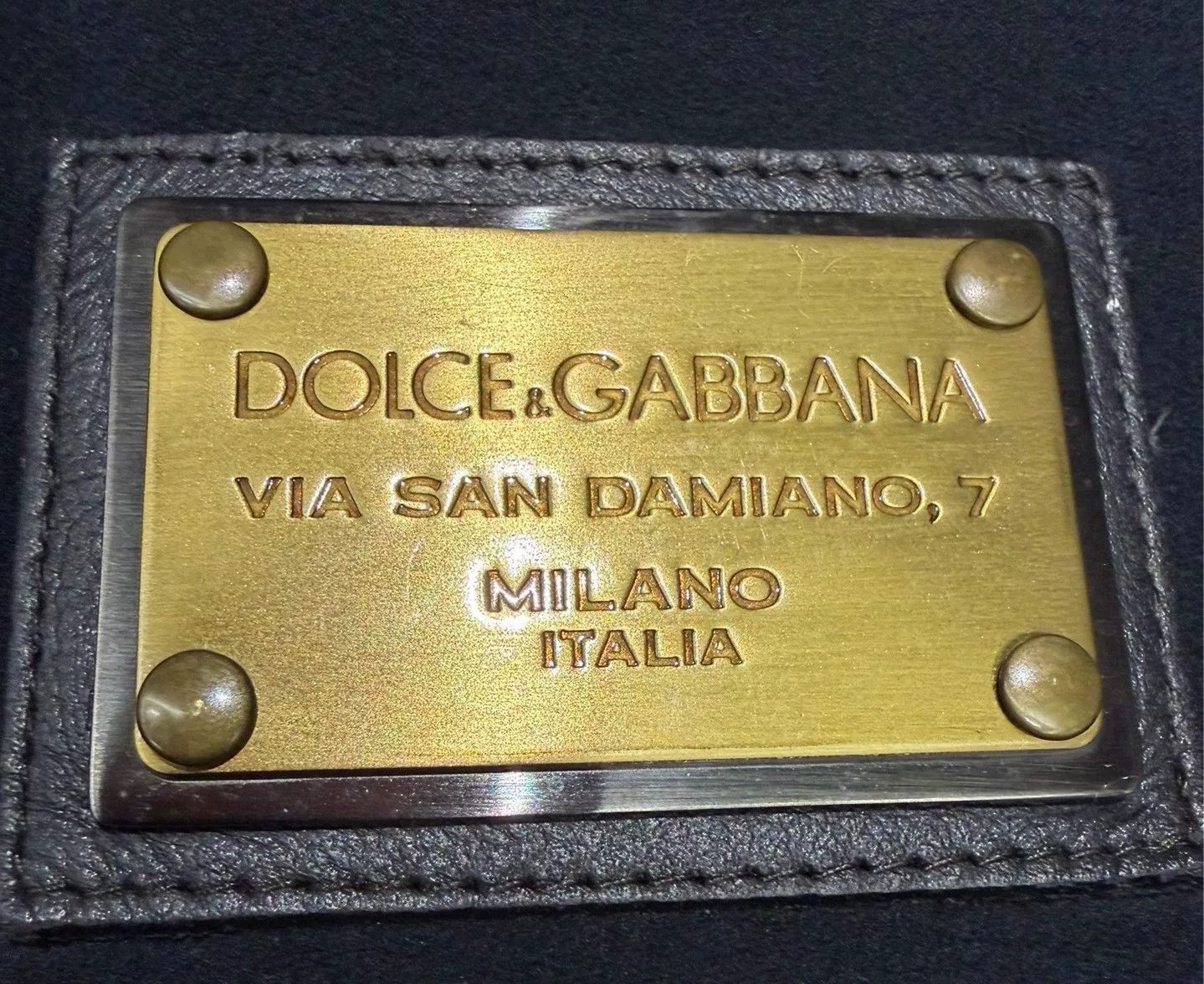 Dolce & Gabbana Dolce & Gabbana Flannel Gold Logo Puffer Jacket Size US S / EU 44-46 / 1 - 3 Thumbnail