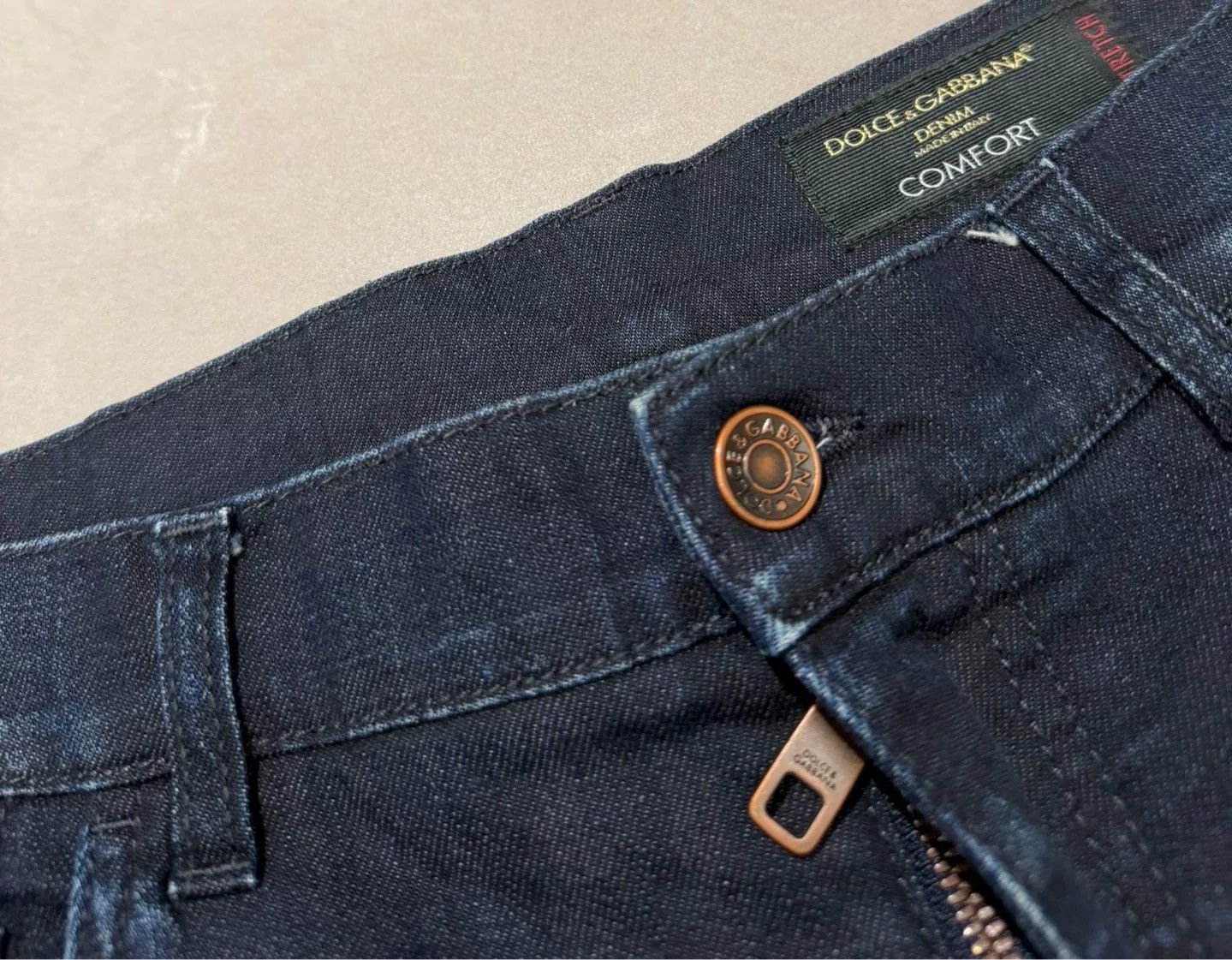 Dolce & Gabbana Dolce & Gabbana Gold Label Blue Jeans Size US 35 - 6 Thumbnail