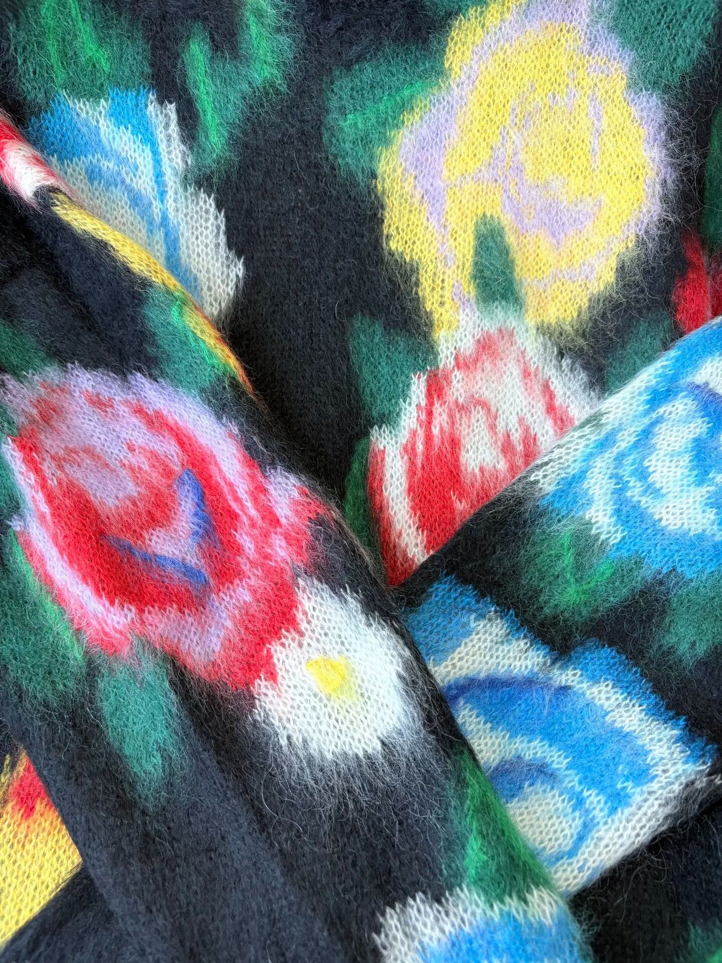 Miu Miu Miu Miu Gradient Floral Turtleneck Sweater Size S / US 4 / IT 40 - 4 Thumbnail