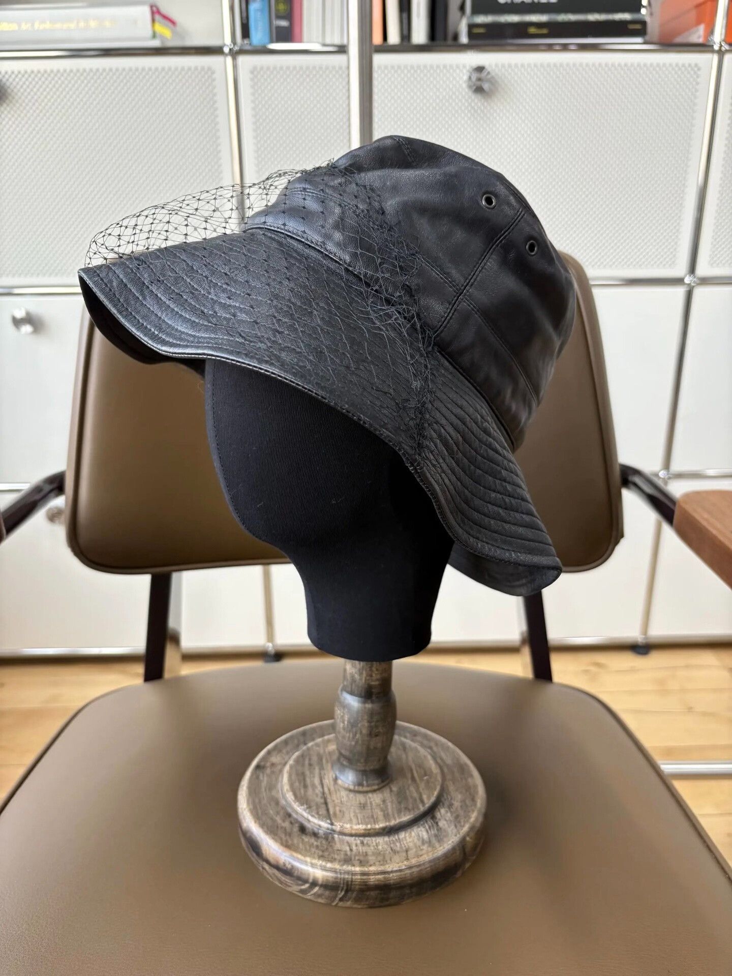 Dior Dior Black Monogram Lace Bucket Hat Size ONE SIZE - 2 Thumbnail