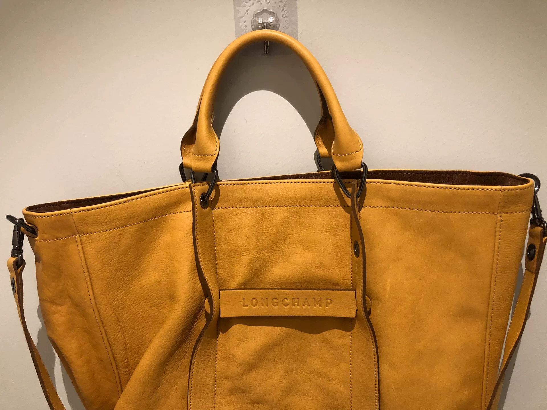 Longchamp Longchamp 3D Series Leather Tote Bag Size ONE SIZE - 3 Thumbnail