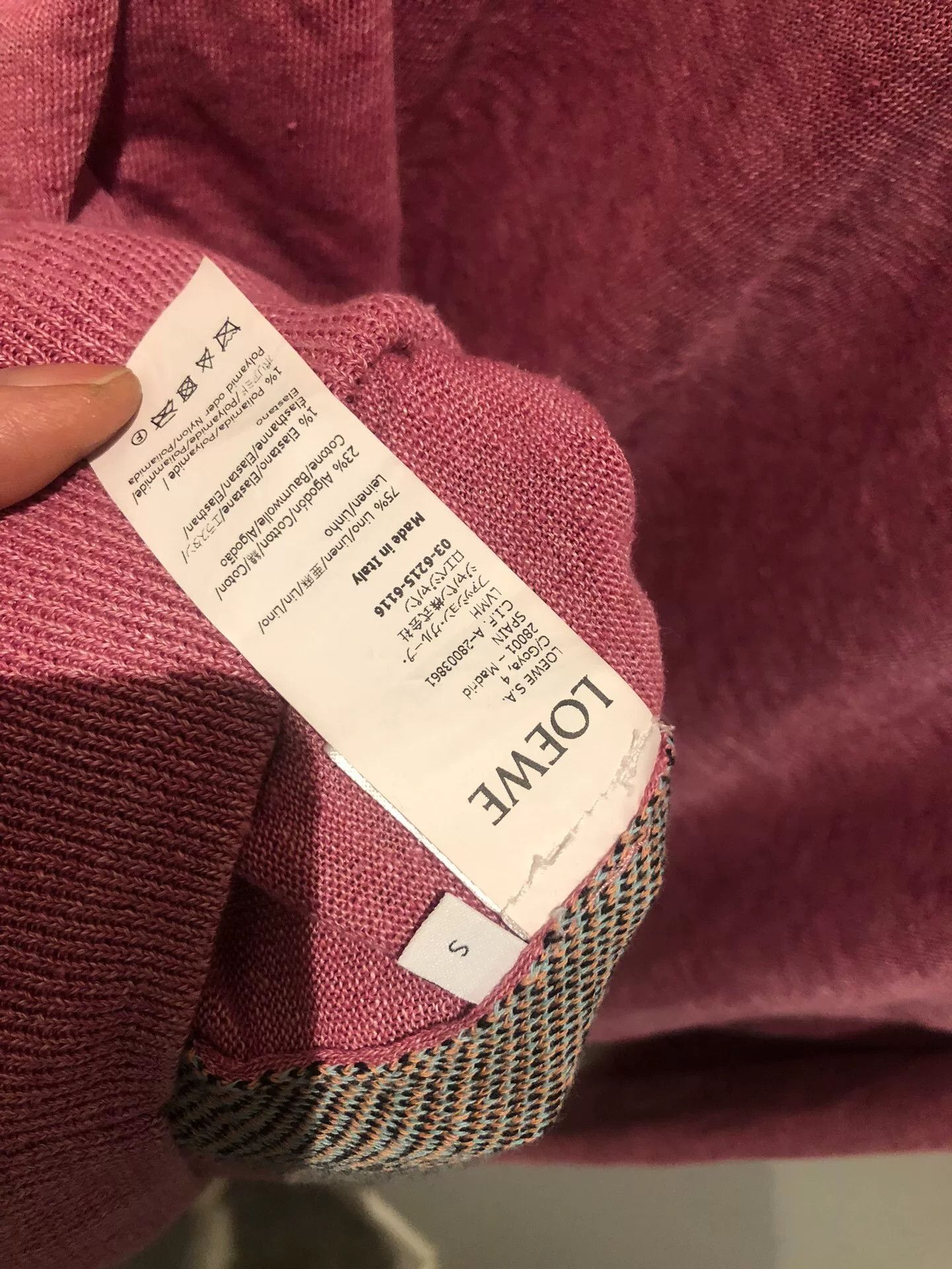 Loewe LOEWE Paula's Ibiza Pink Knit Size S / US 4 / IT 40 - 6 Thumbnail