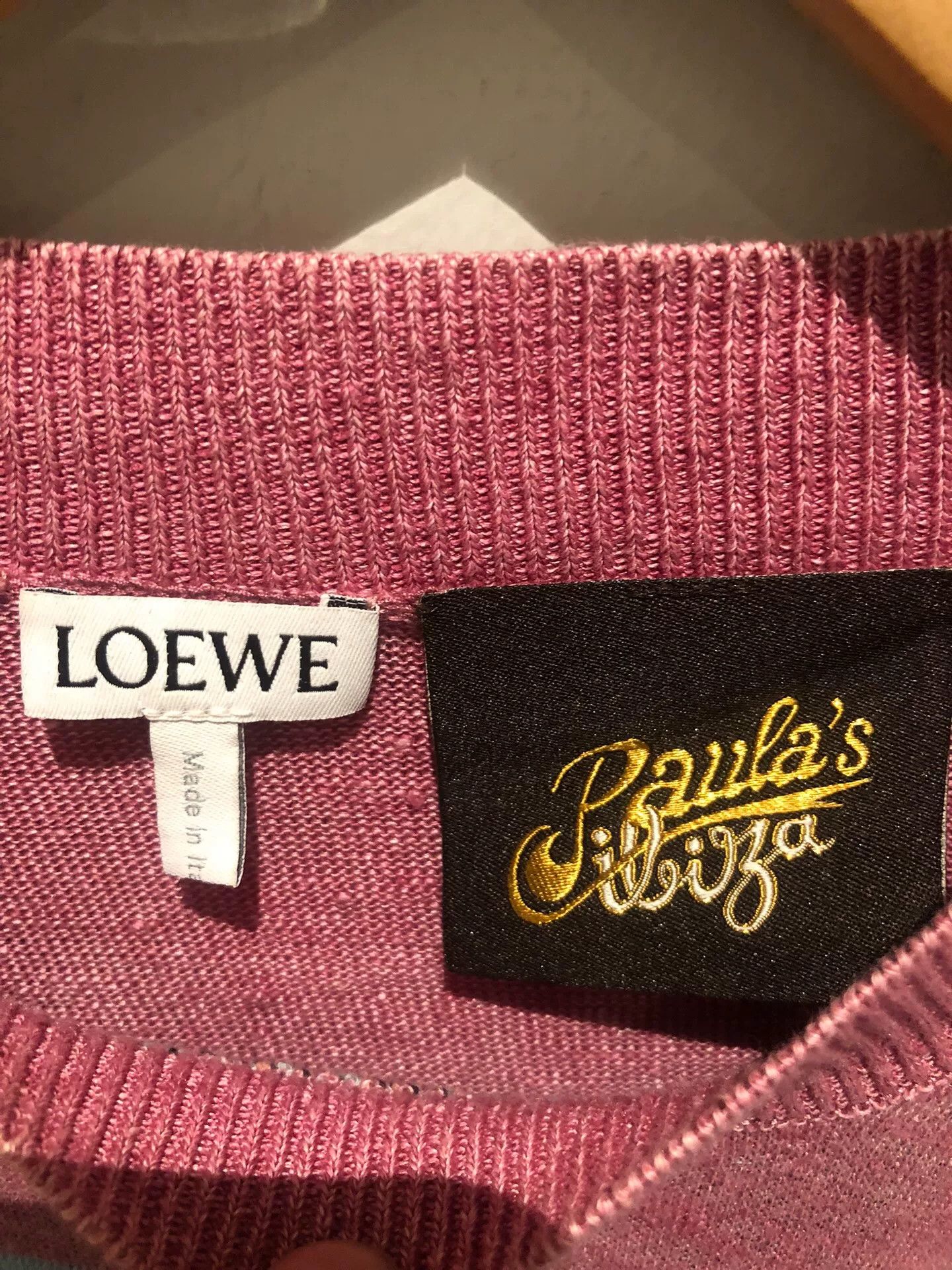 Loewe LOEWE Paula's Ibiza Pink Knit Size S / US 4 / IT 40 - 3 Thumbnail