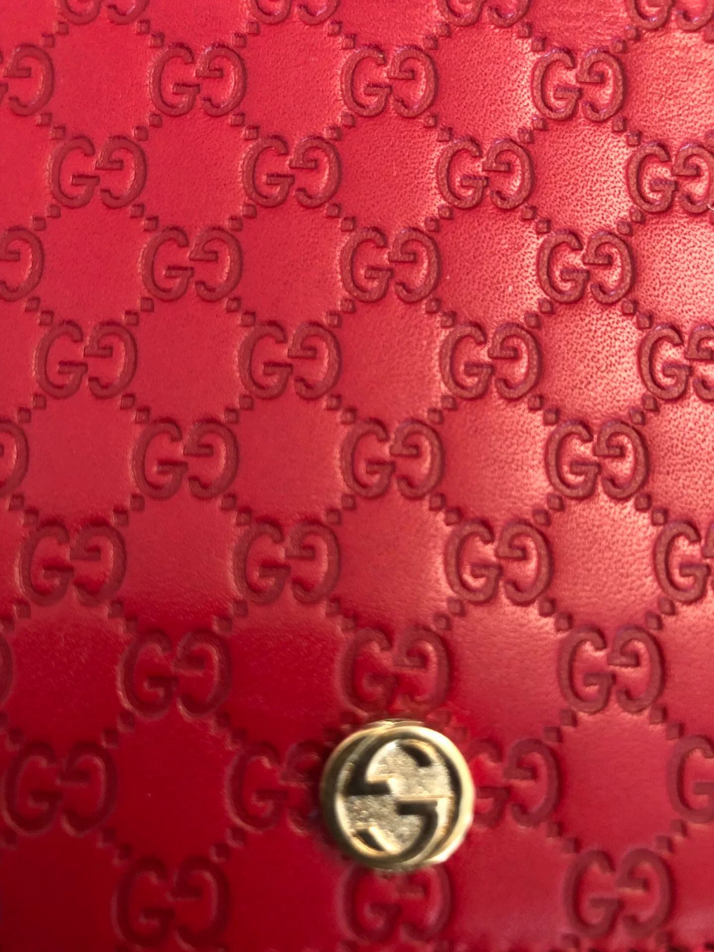 Gucci Gucci Double G Gold Buckle Leather Long Wallet Size ONE SIZE - 4 Thumbnail