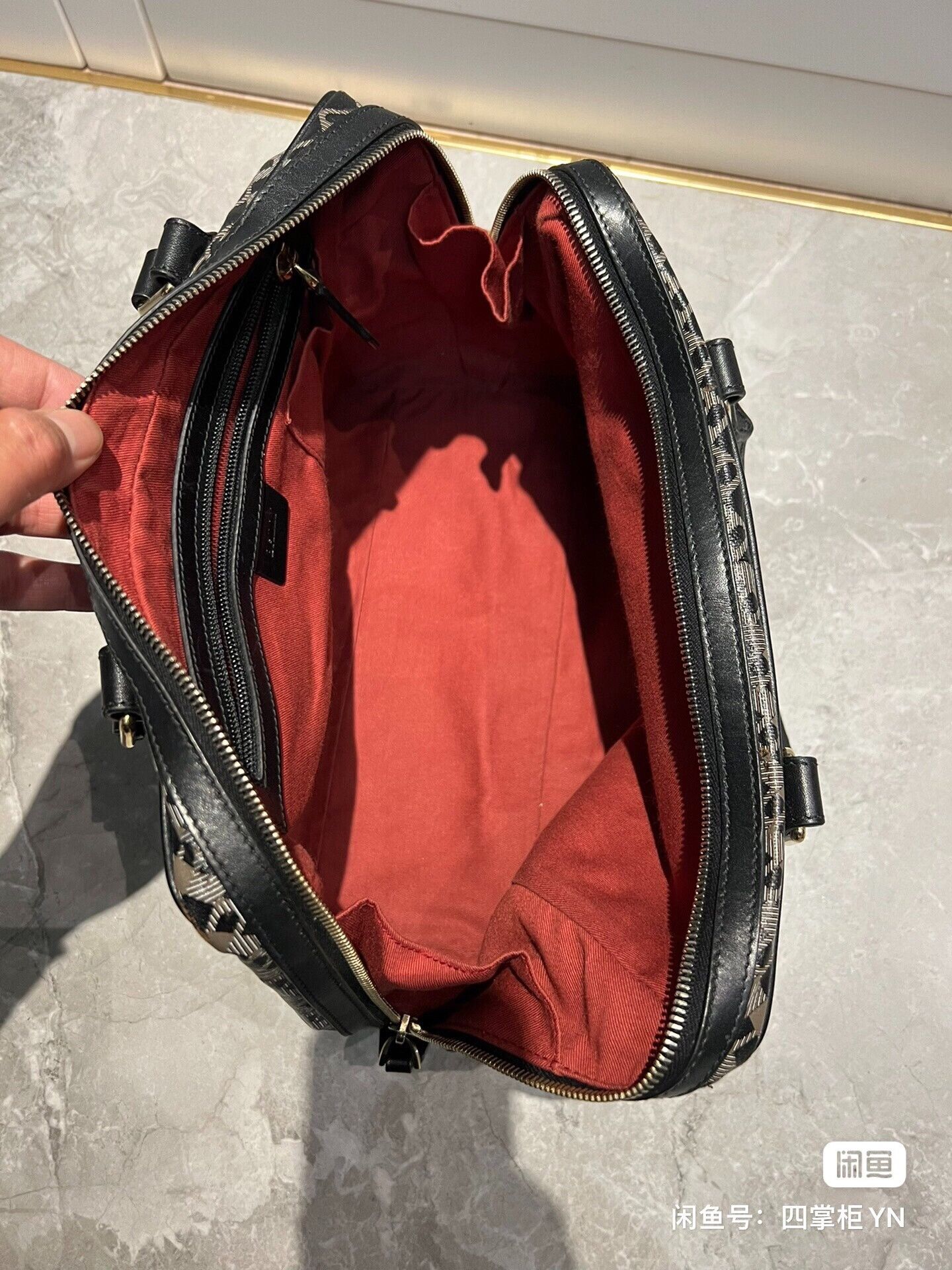 Bally Bally Large Boston Tote Bag Size ONE SIZE - 6 Thumbnail