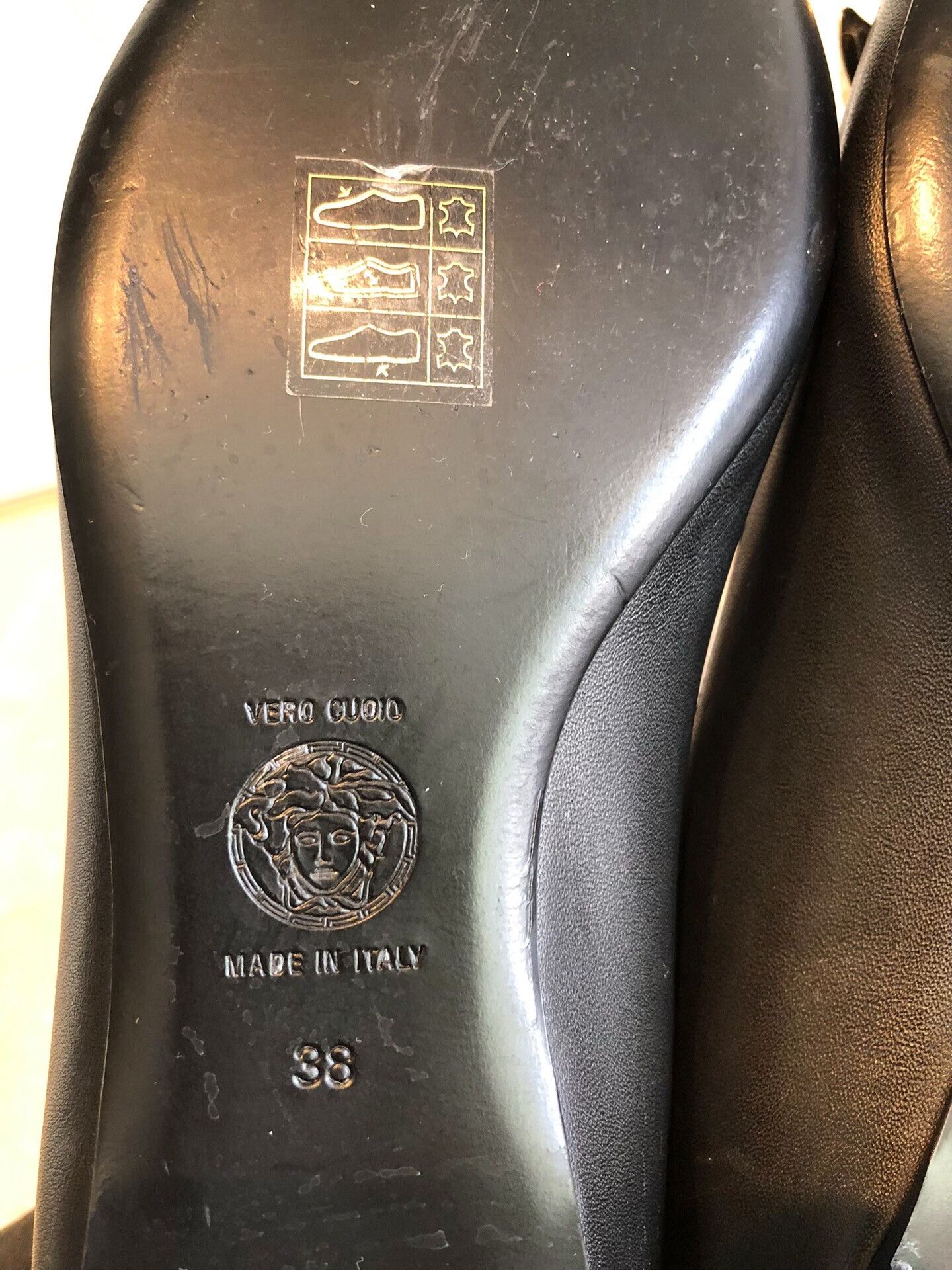Versace Versace Medusa Women's Shoes Size US 7 / IT 37 - 8 Thumbnail