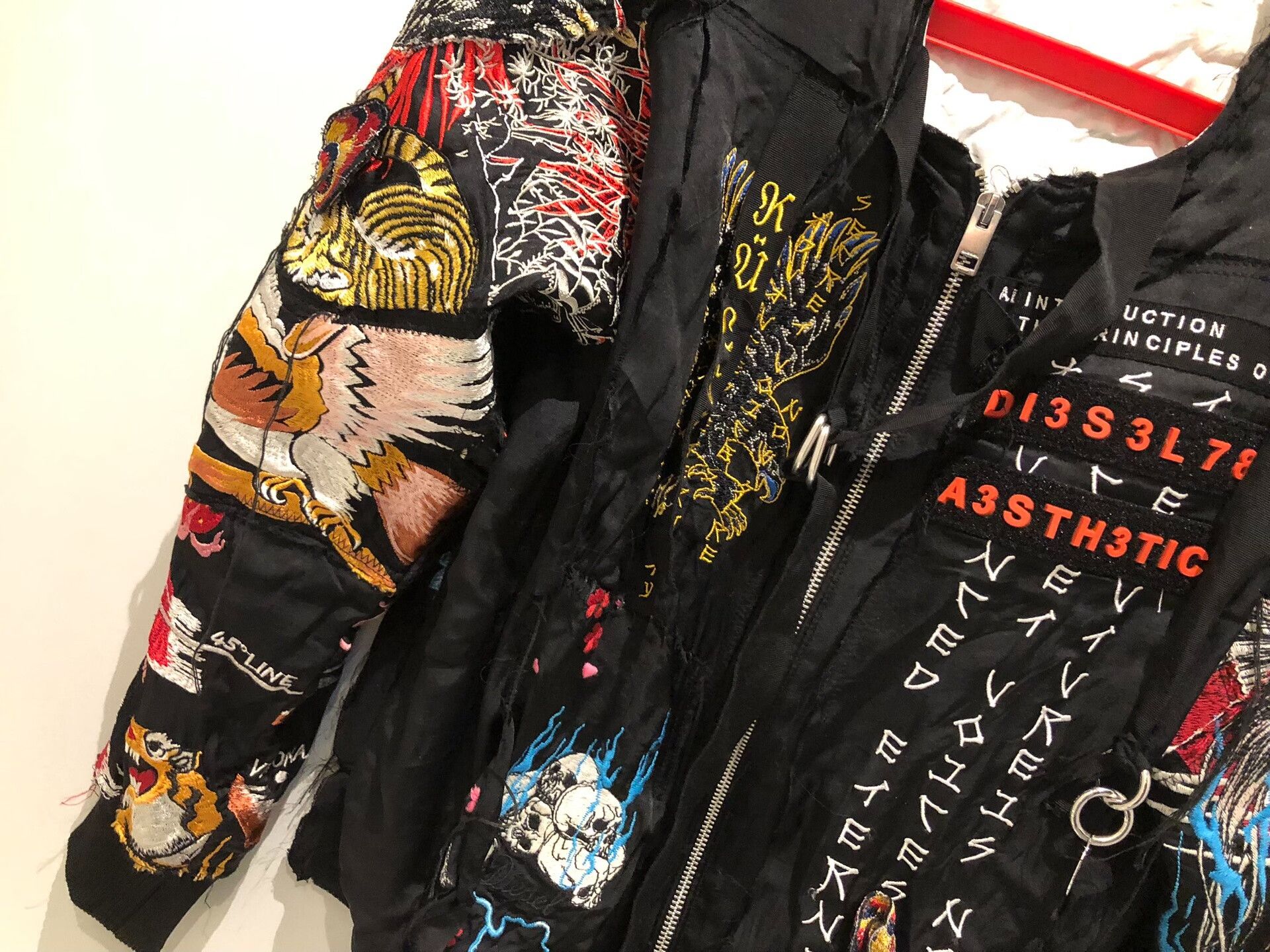 Diesel Diesel Limited Yokosuka Silk Embroidered Jacket Size US XS / EU 42 / 0 - 3 Thumbnail