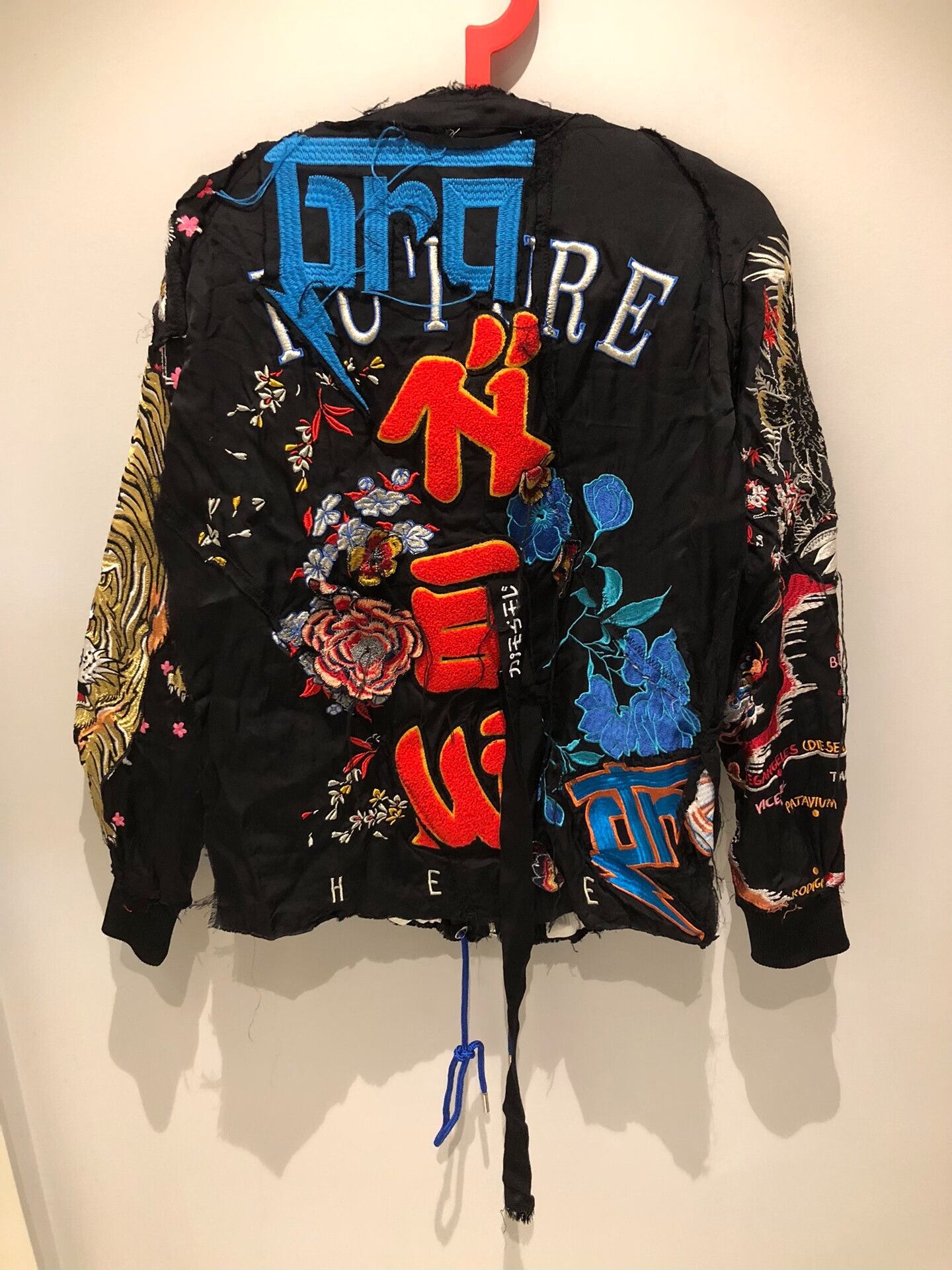 Diesel Diesel Limited Yokosuka Silk Embroidered Jacket Size US XS / EU 42 / 0 - 2 Thumbnail
