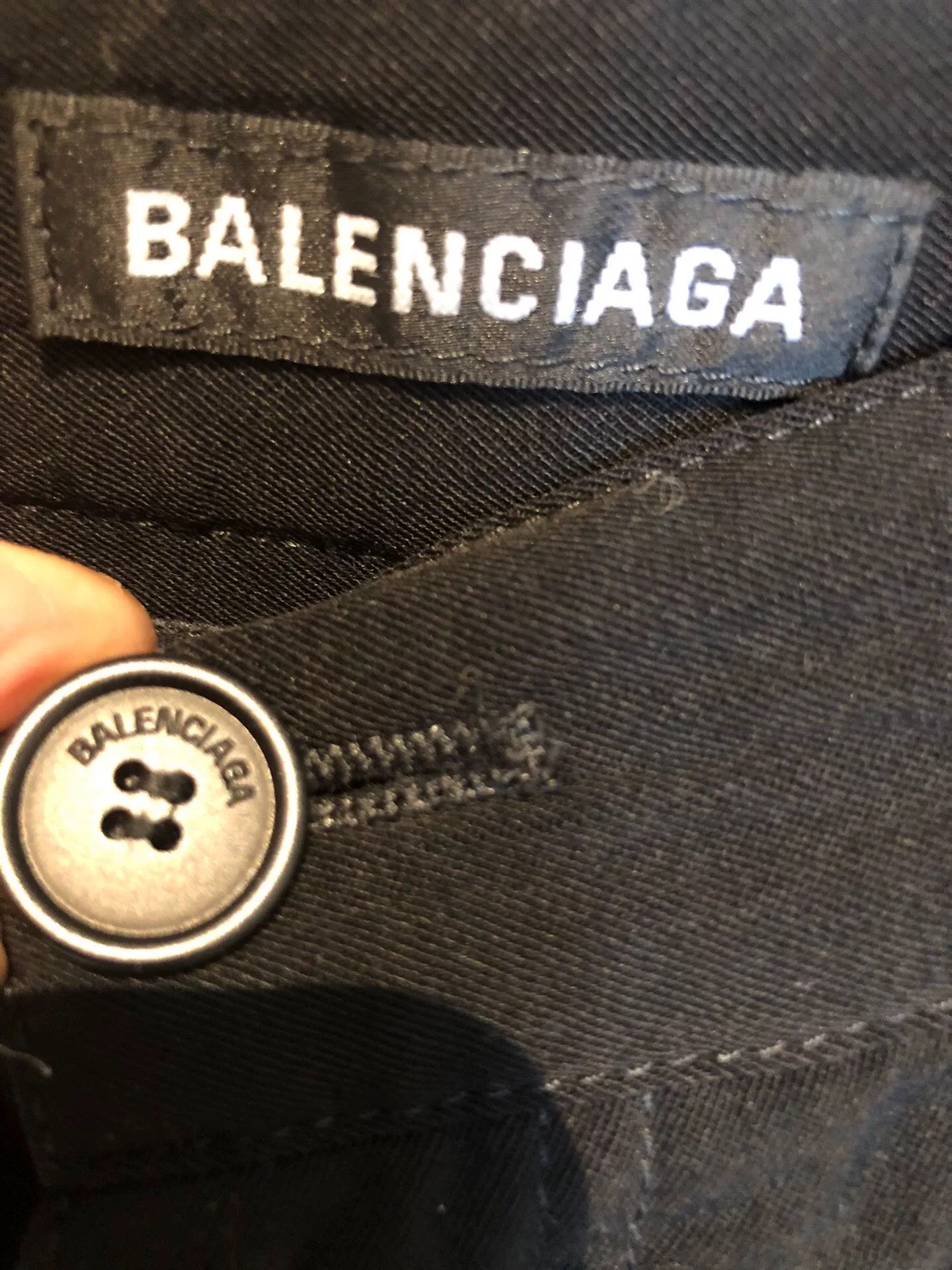 Balenciaga Balenciaga Classic Wide-Leg Wool Trousers Size US 32 / EU 48 - 6 Thumbnail
