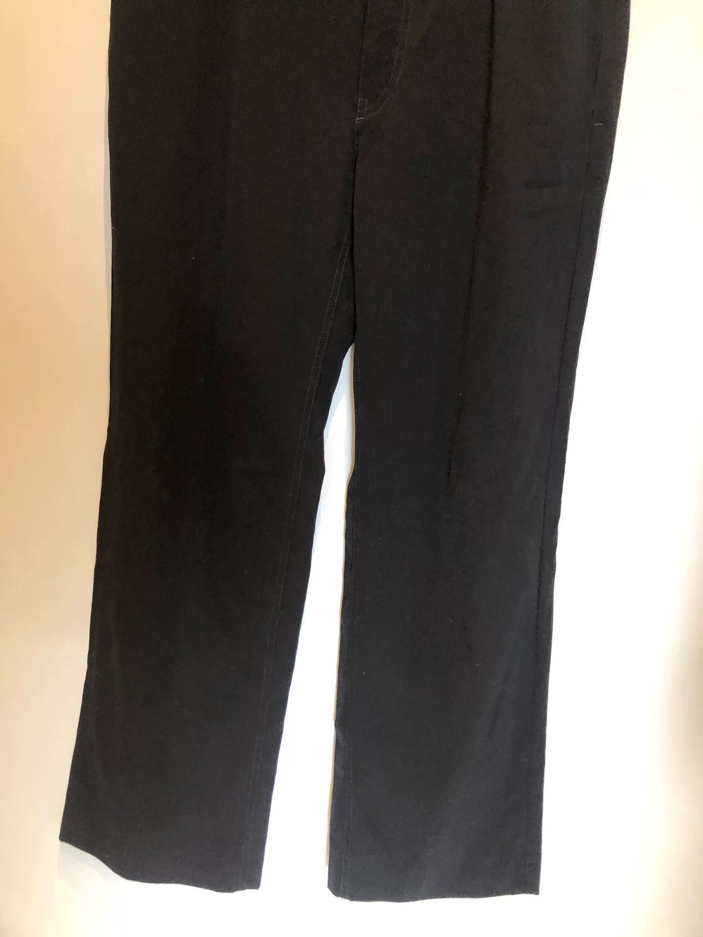 Balenciaga Balenciaga Classic Wide-Leg Wool Trousers Size US 32 / EU 48 - 4 Thumbnail
