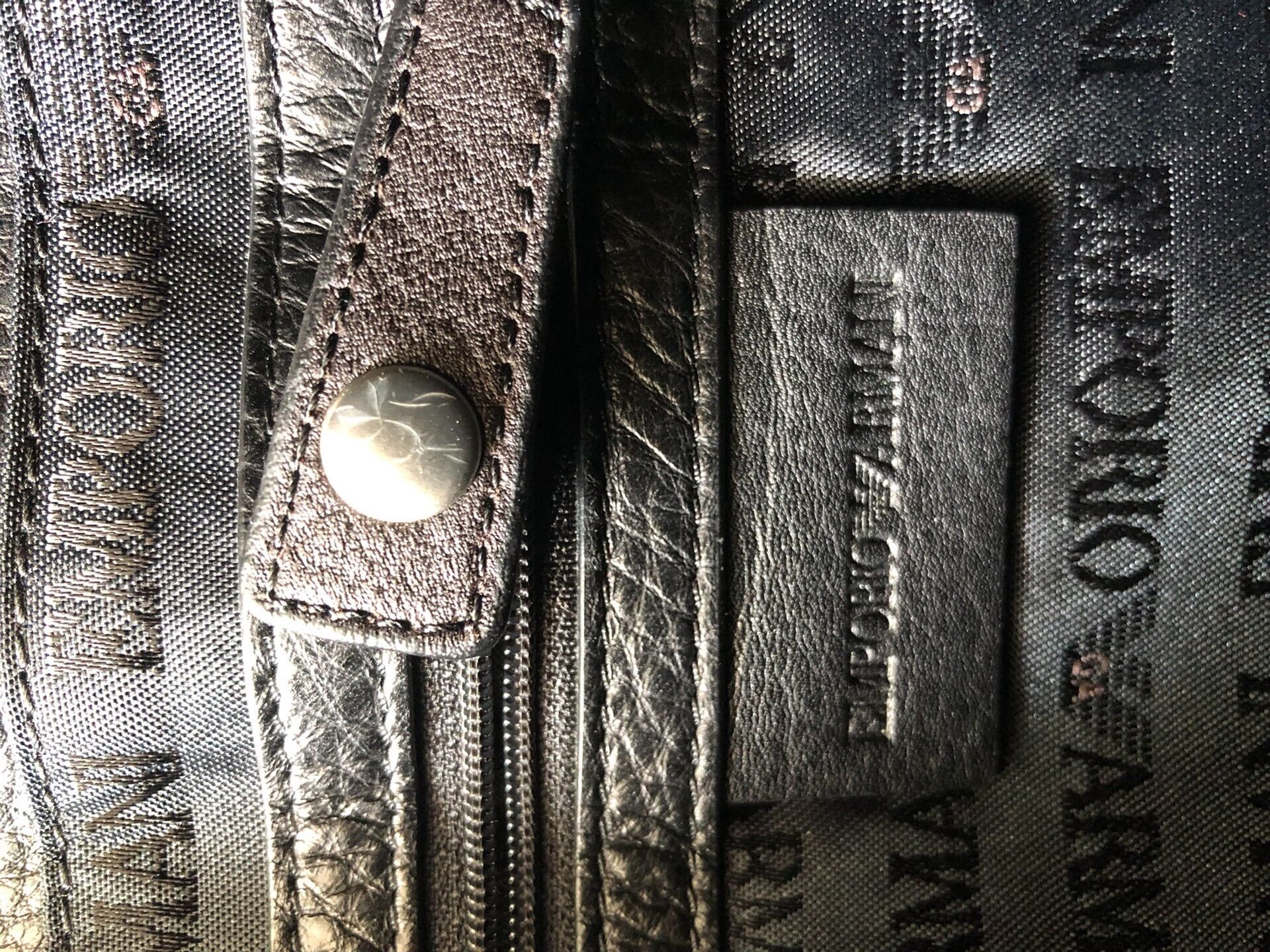 Armani Emporio Armani Commemorative Calfskin Shoulder Bag Size ONE SIZE - 8 Thumbnail