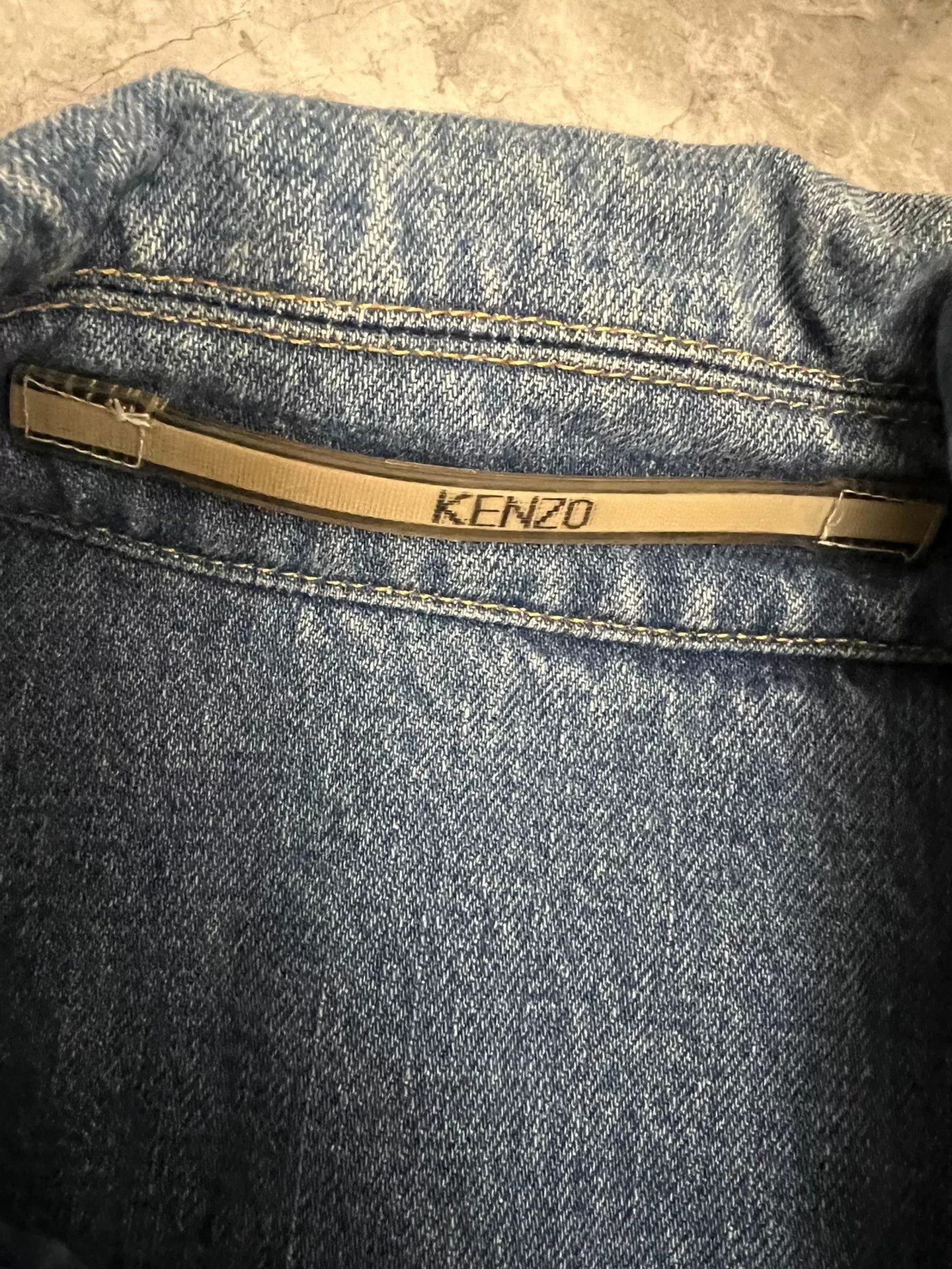 Kenzo KENZO Limited Animal Embroidery Denim Jacket Size US S / EU 44-46 / 1 - 5 Thumbnail