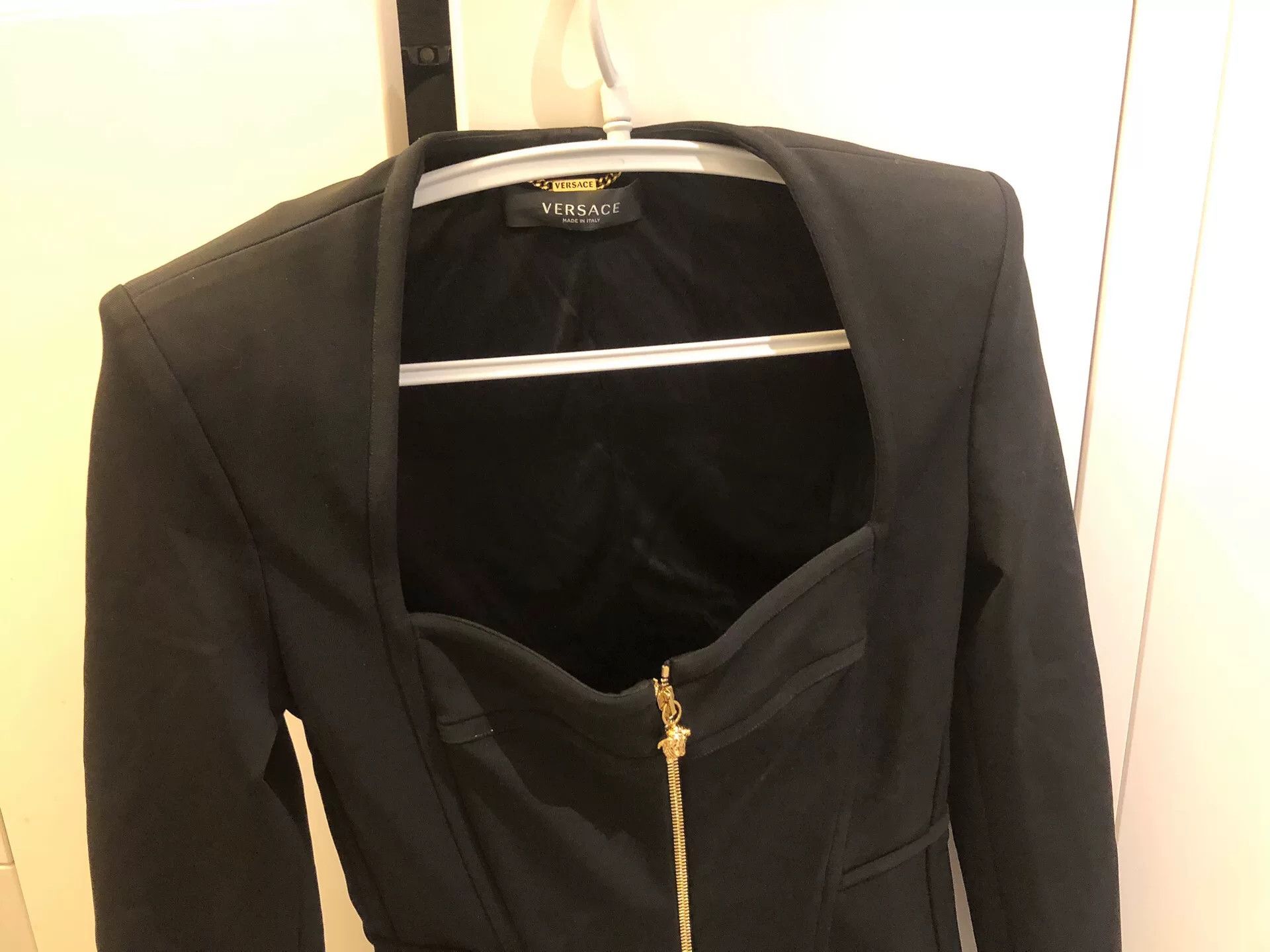 Versace Versace Runway Structured Shoulder Coat Dress Size M / US 6-8 / IT 42-44 - 3 Thumbnail