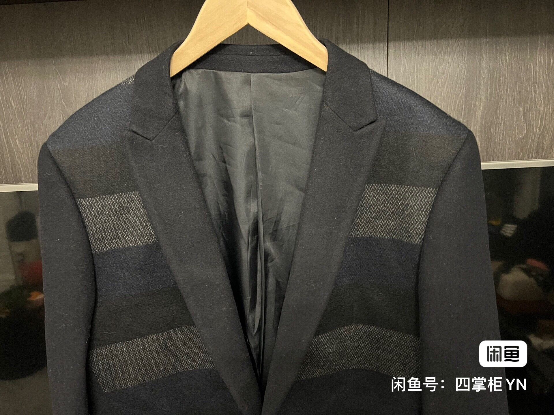 Lanvin Lanvin Runway Three-Color Wool Blazer Size US L / EU 52-54 / 3 - 4 Thumbnail