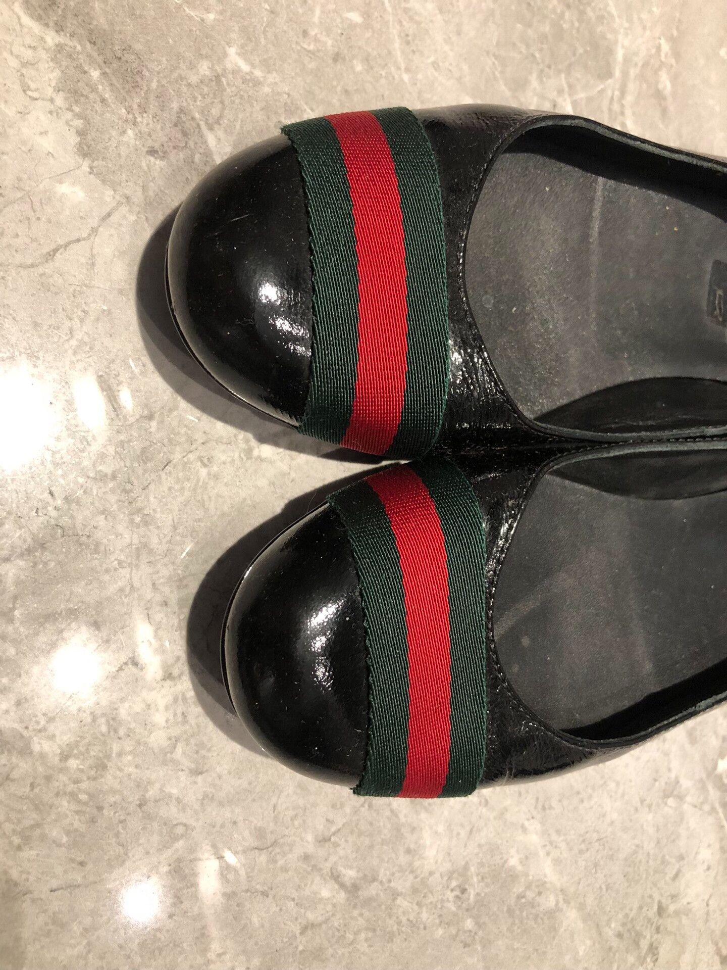 Gucci Gucci Women's Mary Jane Flat Shoes Size US 5.5 / IT 35.5 - 3 Thumbnail