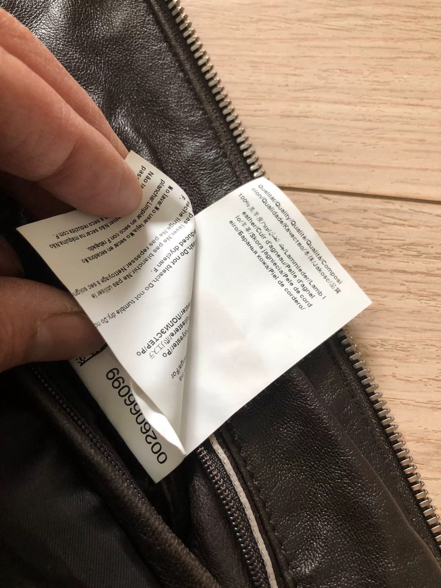 Hugo Boss HUGO BOSS Lambskin Leather Jacket Size US S / EU 44-46 / 1 - 8 Thumbnail