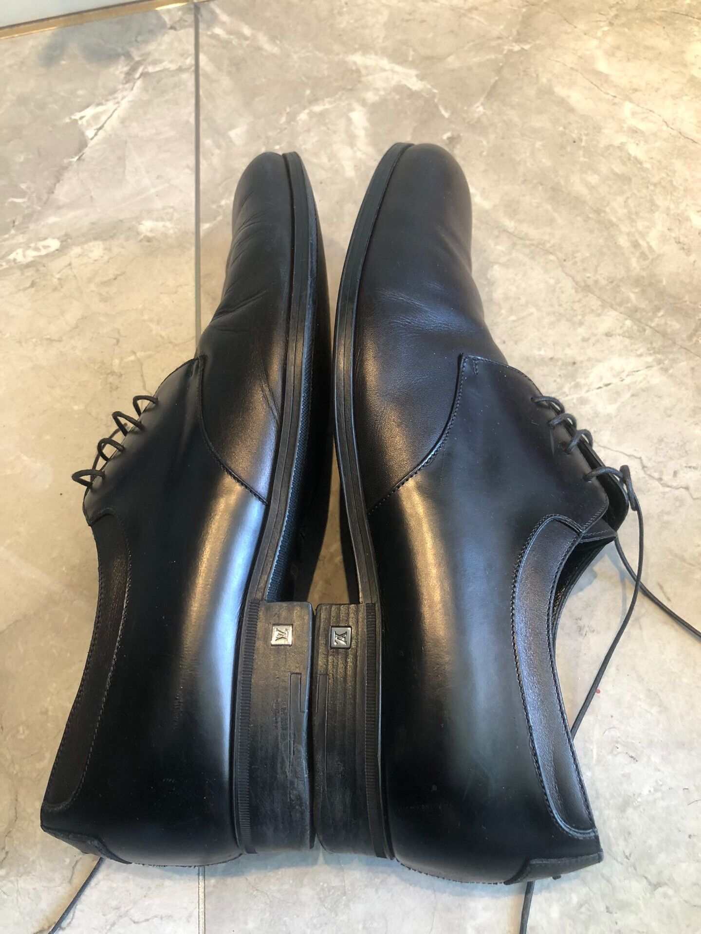 Louis Vuitton Louis Vuitton Men's Derby Leather Shoes Size US 8.5 / EU 41-42 - 3 Thumbnail