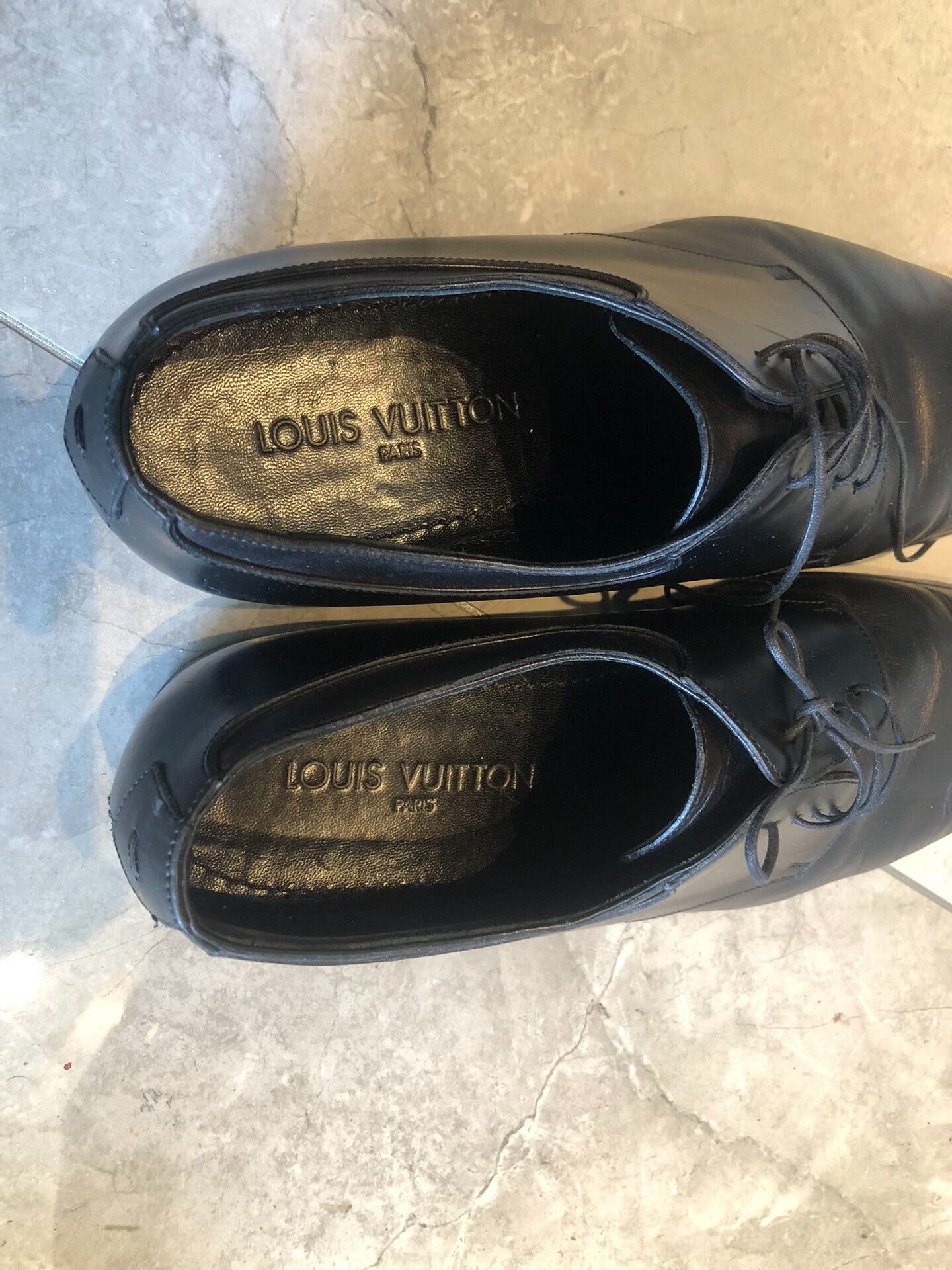 Louis Vuitton Louis Vuitton Men's Derby Leather Shoes Size US 8.5 / EU 41-42 - 4 Thumbnail
