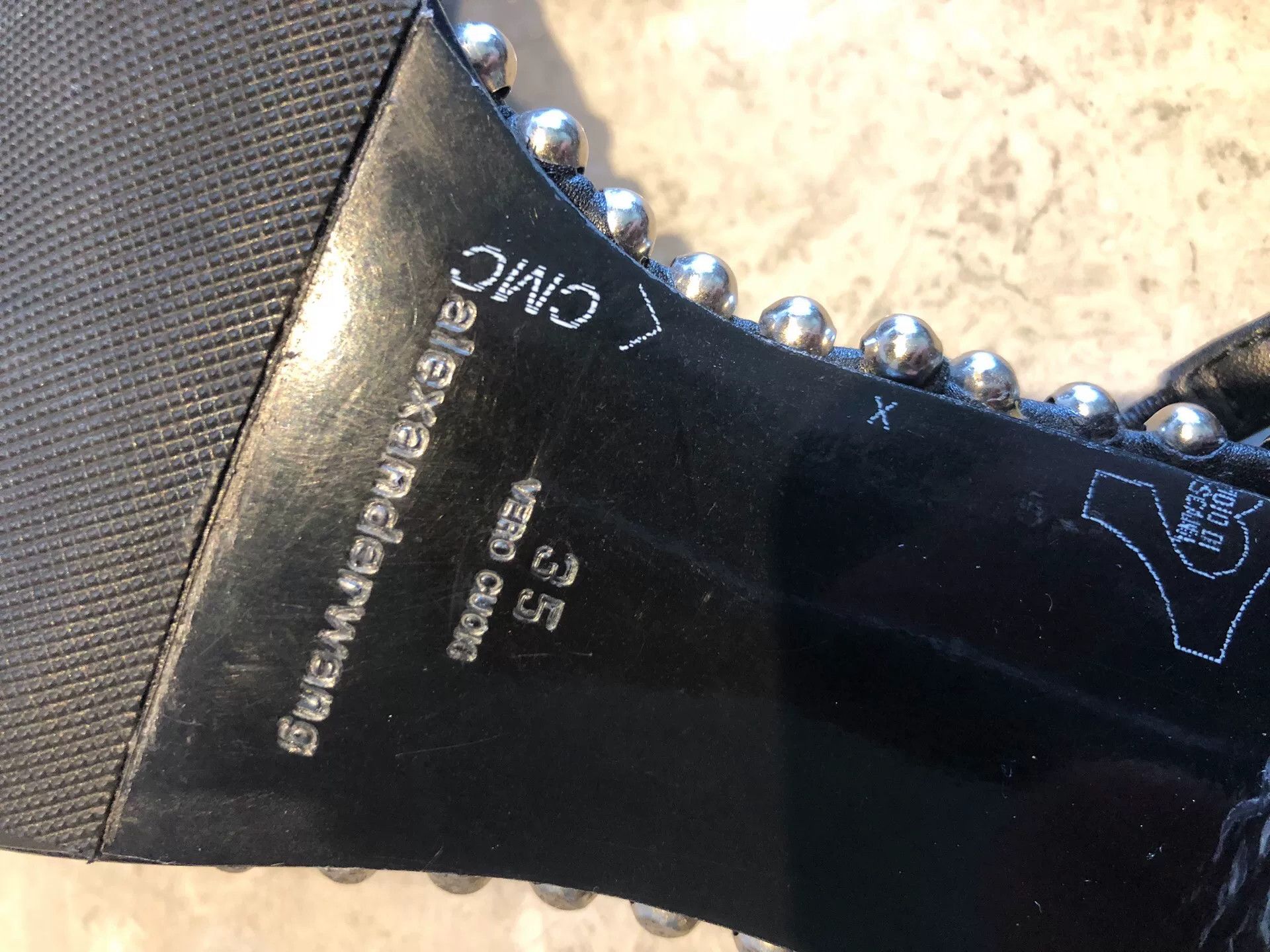 Alexander Wang Alexander Wang PVC Stud Strappy Sandal Heels Size US 4 / IT 34 - 6 Thumbnail