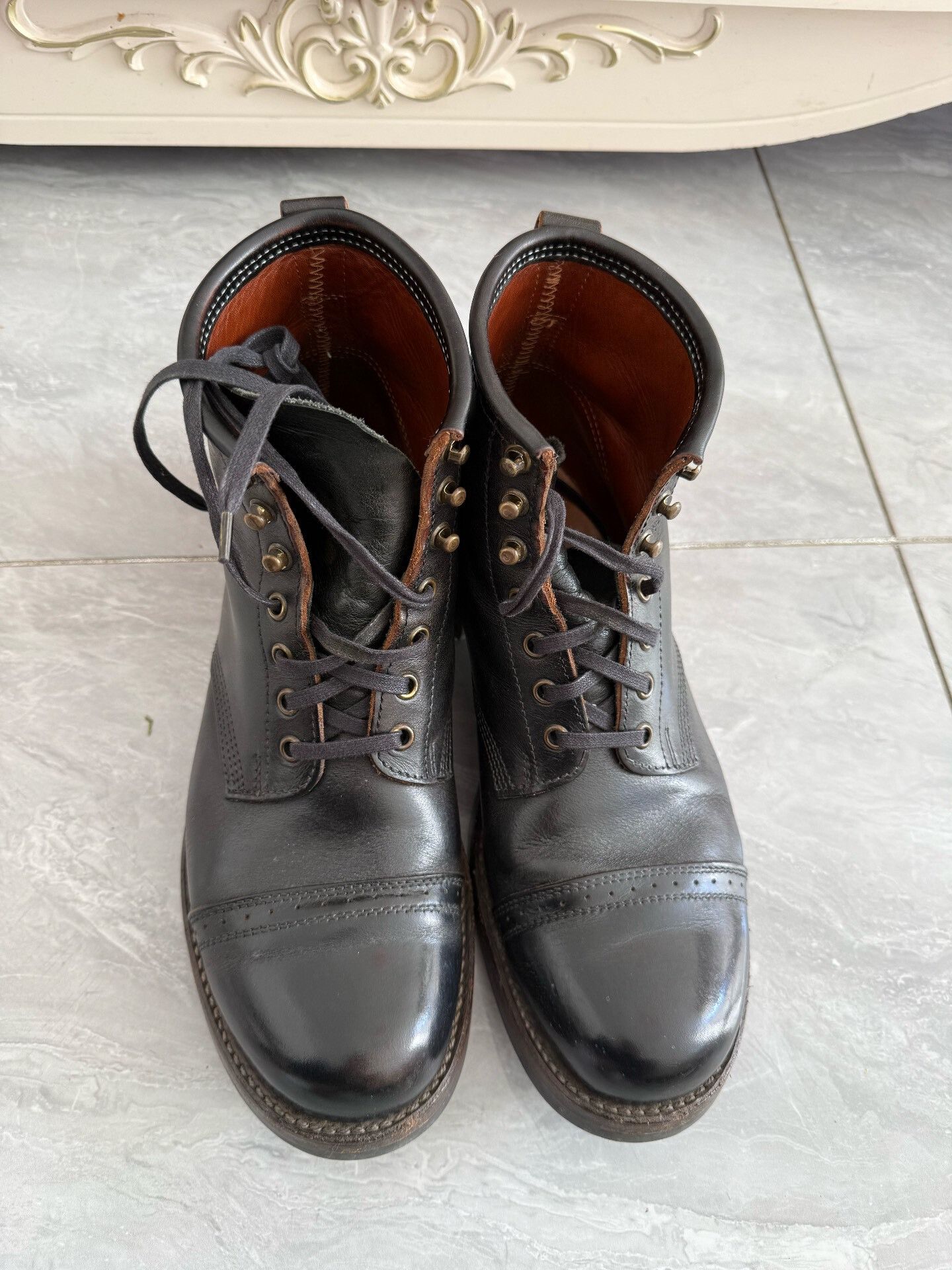 Julian Zigerli Julian Boots Horween CXL Black Size US 11 / EU 44 - 3 Thumbnail