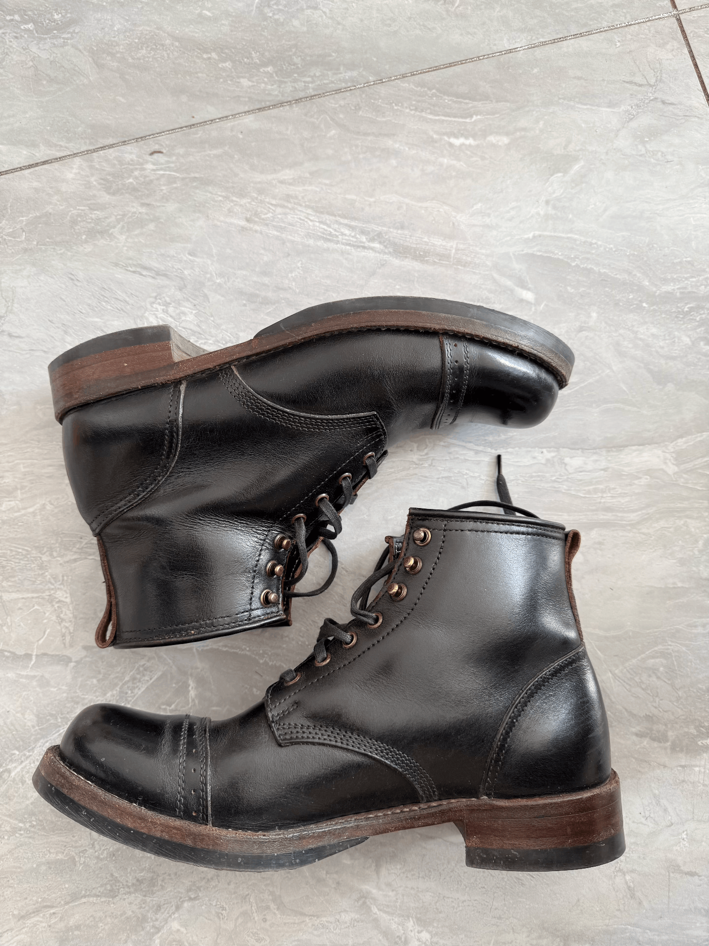Julian Zigerli Julian Boots Horween CXL Black Size US 11 / EU 44 - 2 Thumbnail