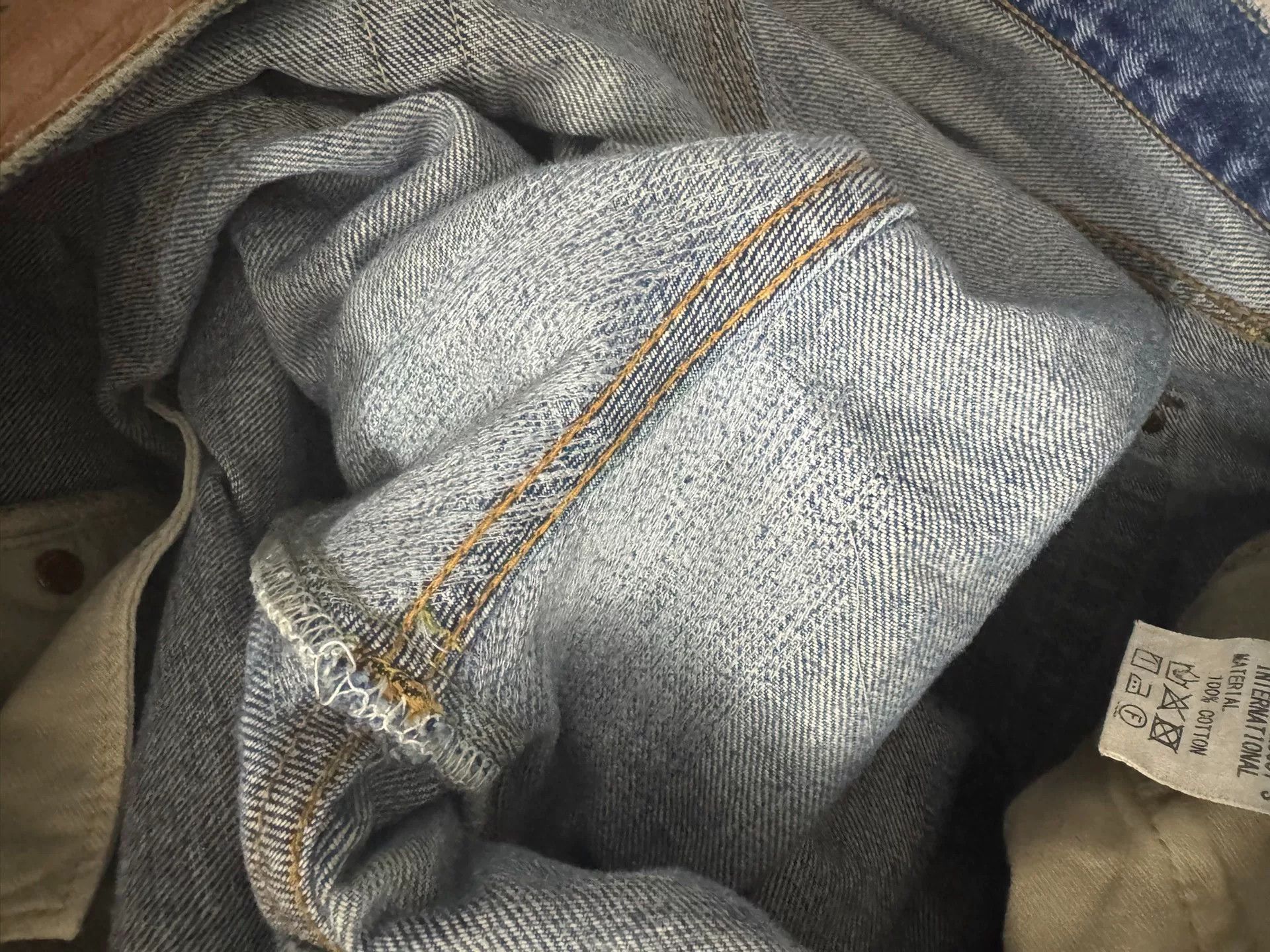 The Real McCoy's The Real McCoy 001XX Washed Jeans Size US 34 / EU 50 - 6 Thumbnail