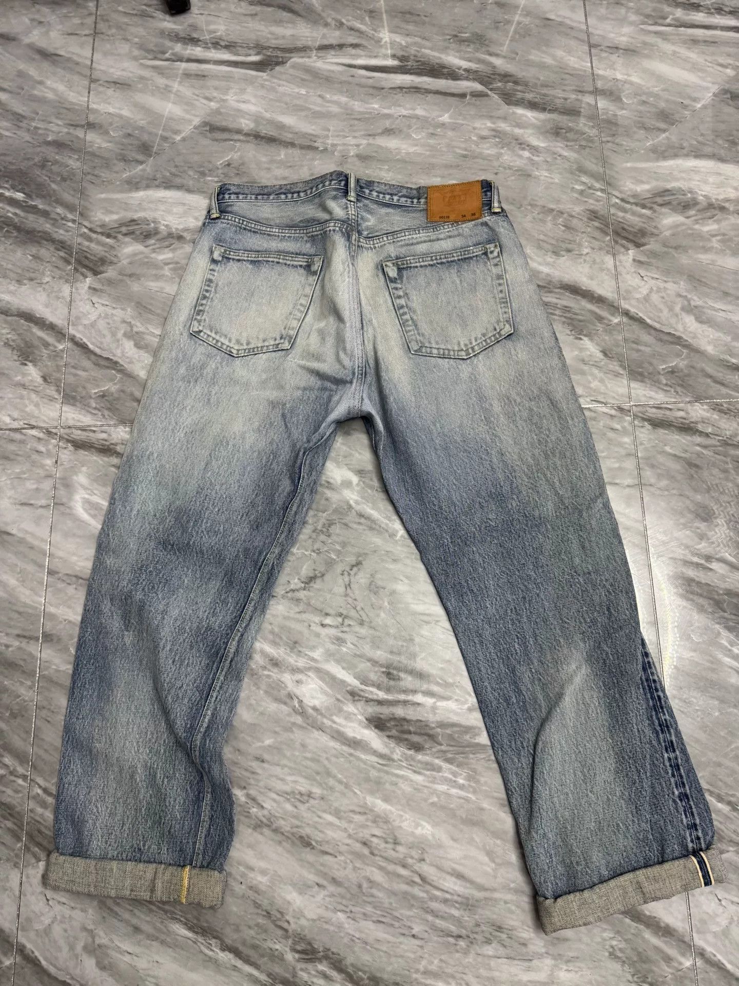 The Real McCoy's The Real McCoy 001XX Washed Jeans Size US 34 / EU 50 - 2 Thumbnail
