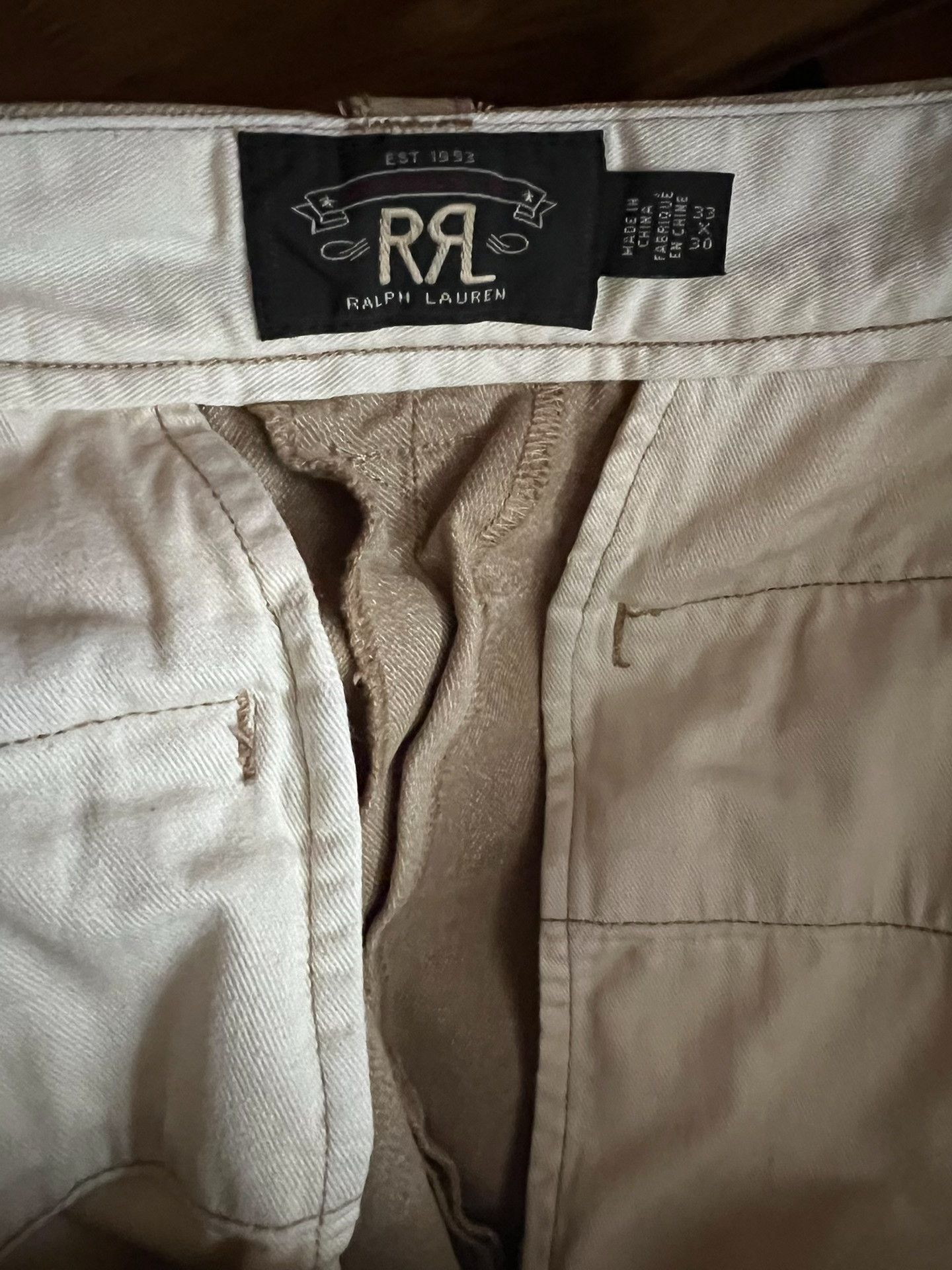 RRL Ralph Lauren RRL Double RL Vintage Officer Pants Size US 32 / EU 48 - 9 Thumbnail