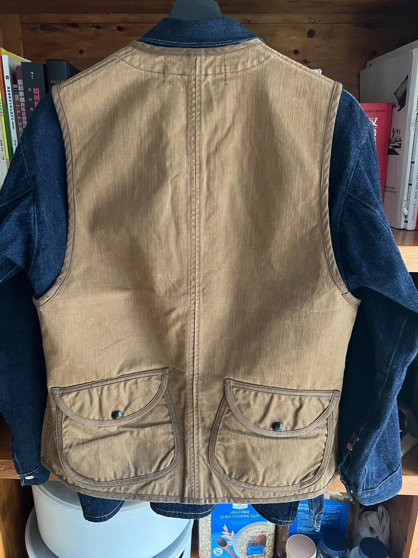 Freewheelers Freewheelers Vintage Twill Lumberjack Multi-pocket Vest Size US XXS / EU 40 - 8 Thumbnail