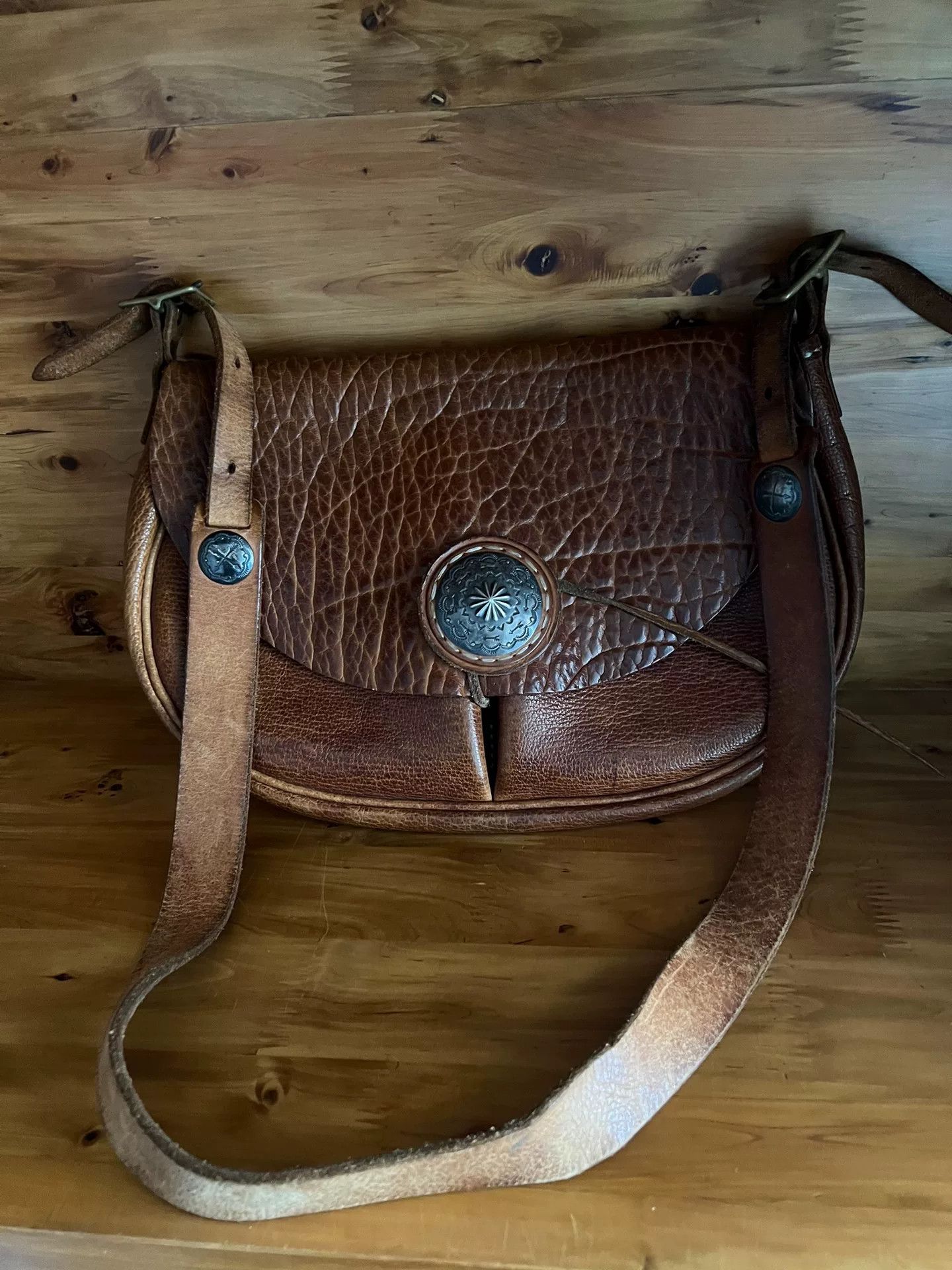 Lucky Brand Lucky John Wild Cowhide Crossbody Bag Size ONE SIZE - 6 Thumbnail