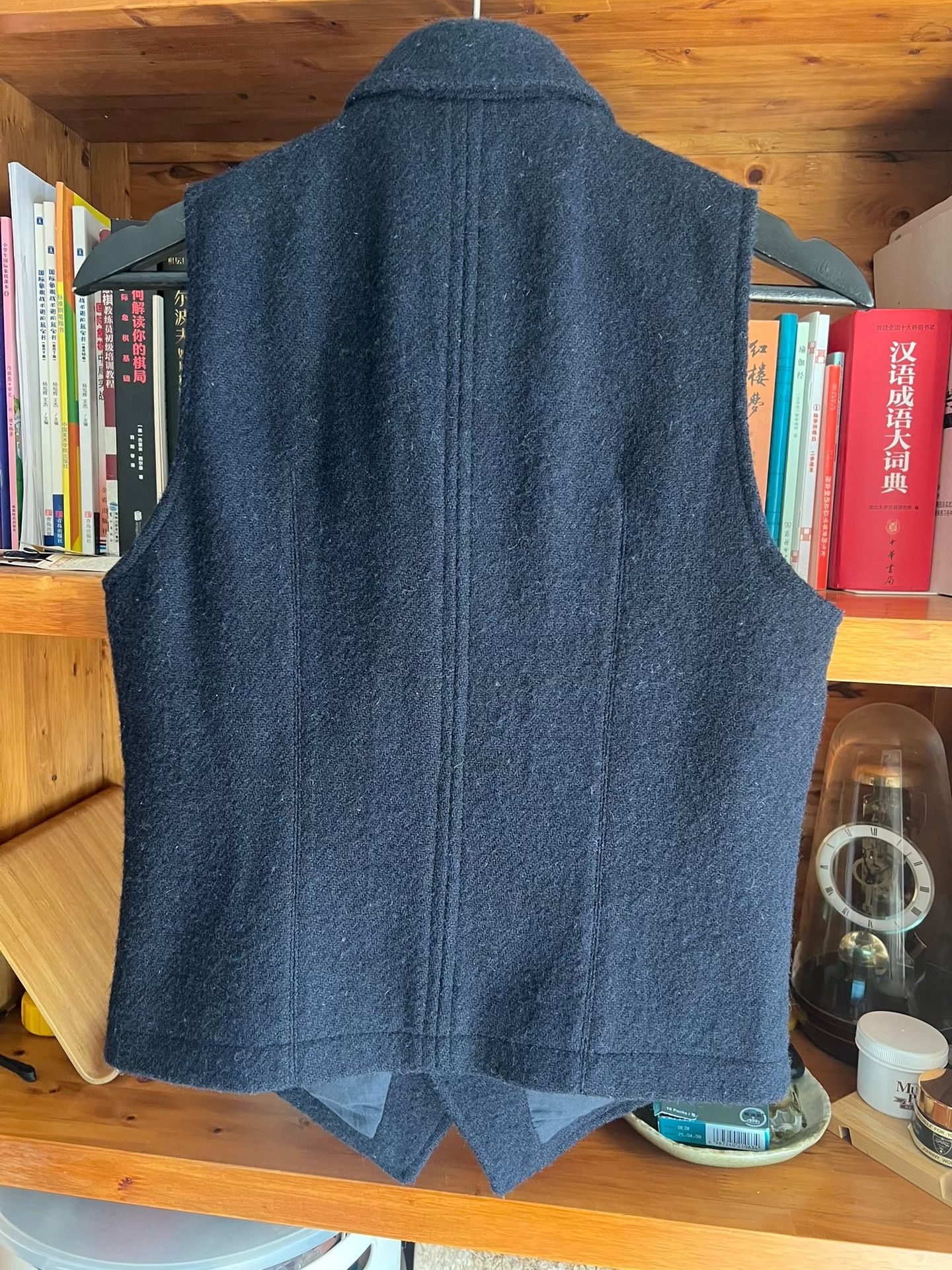 Nigel Cabourn Nigel Cabourn Indigo Harris Wool Vest Size US S / EU 44-46 / 1 - 5 Thumbnail