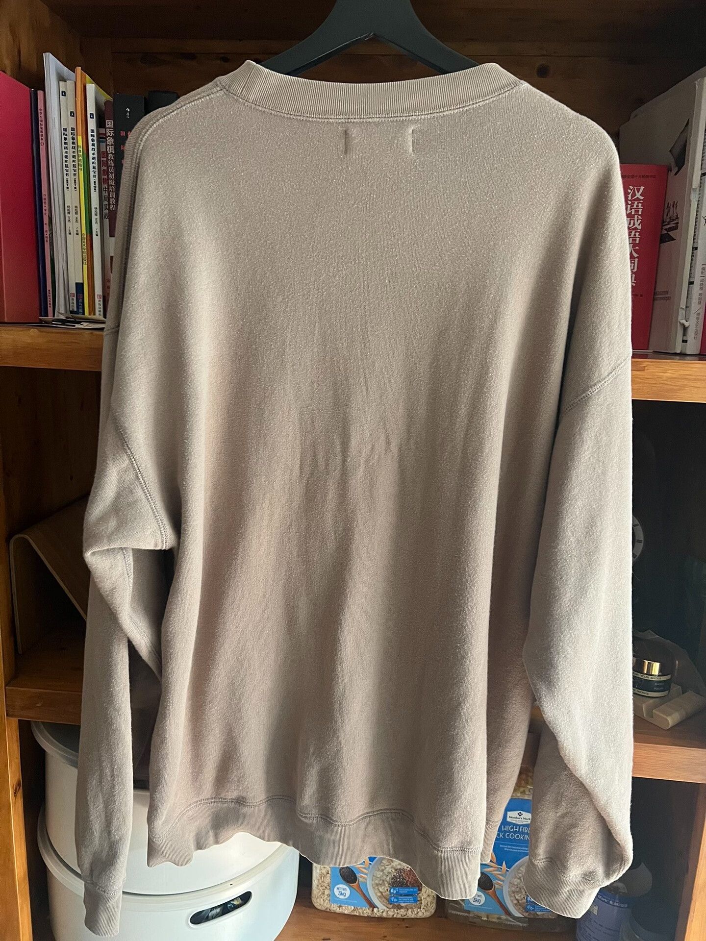 Markaware Marka Beige Oversized Crewneck Sweatshirt Size US M / EU 48-50 / 2 - 7 Thumbnail