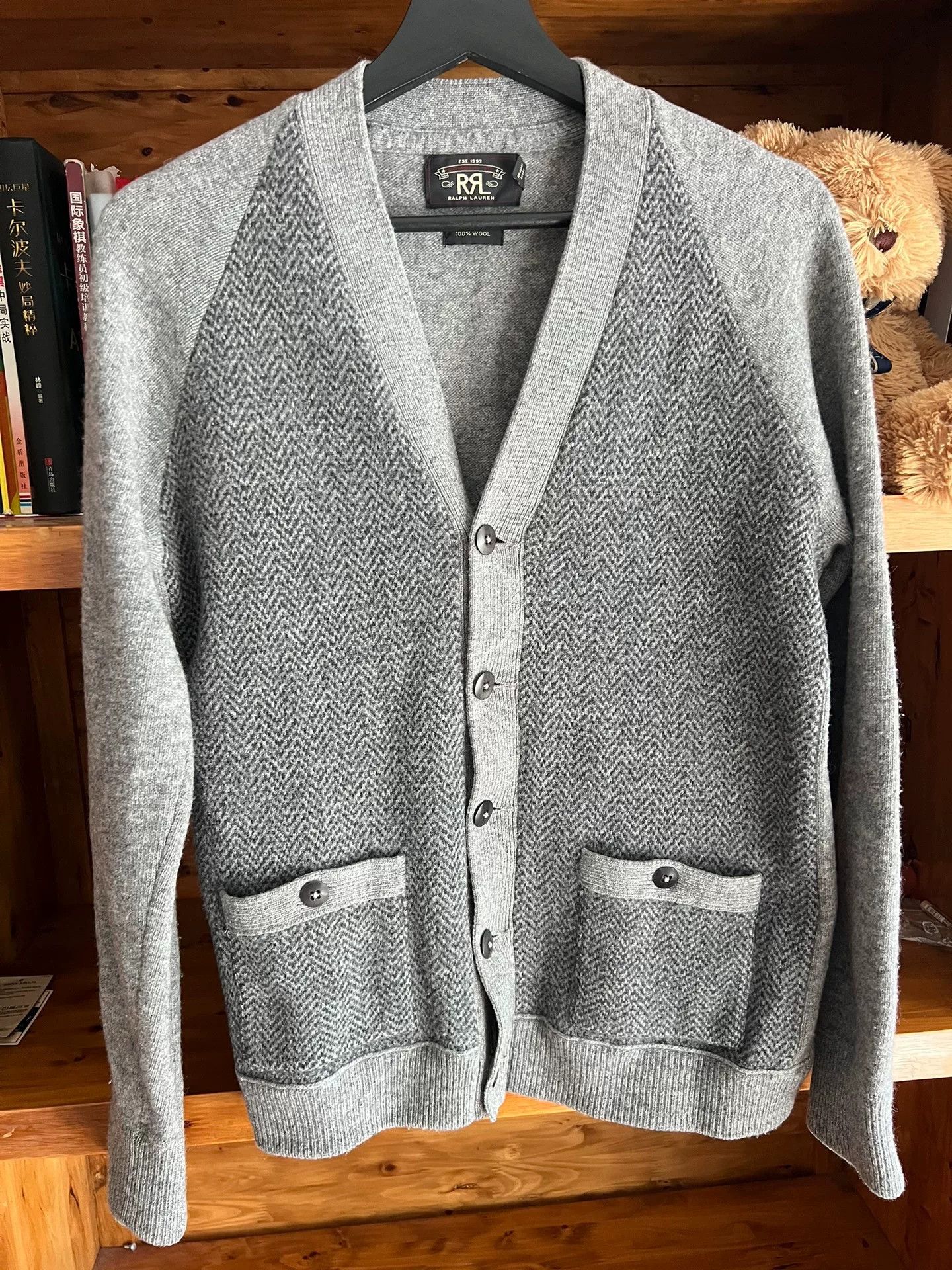 RRL Ralph Lauren RRL Double RL Wool Cardigan Size US M / EU 48-50 / 2 - 2 Thumbnail