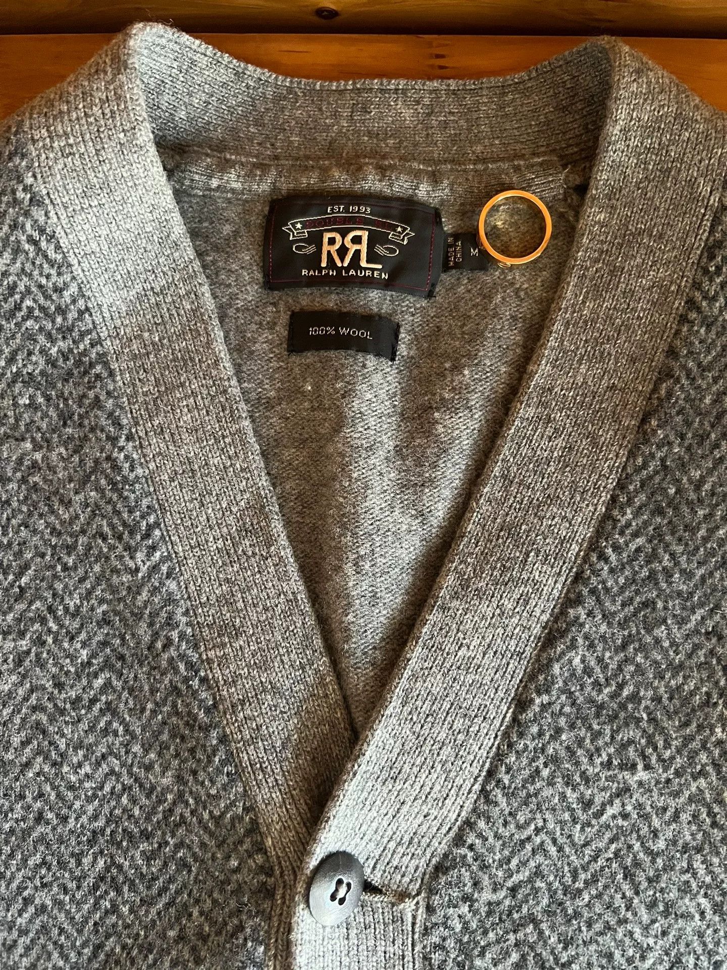 RRL Ralph Lauren RRL Double RL Wool Cardigan Size US M / EU 48-50 / 2 - 9 Thumbnail