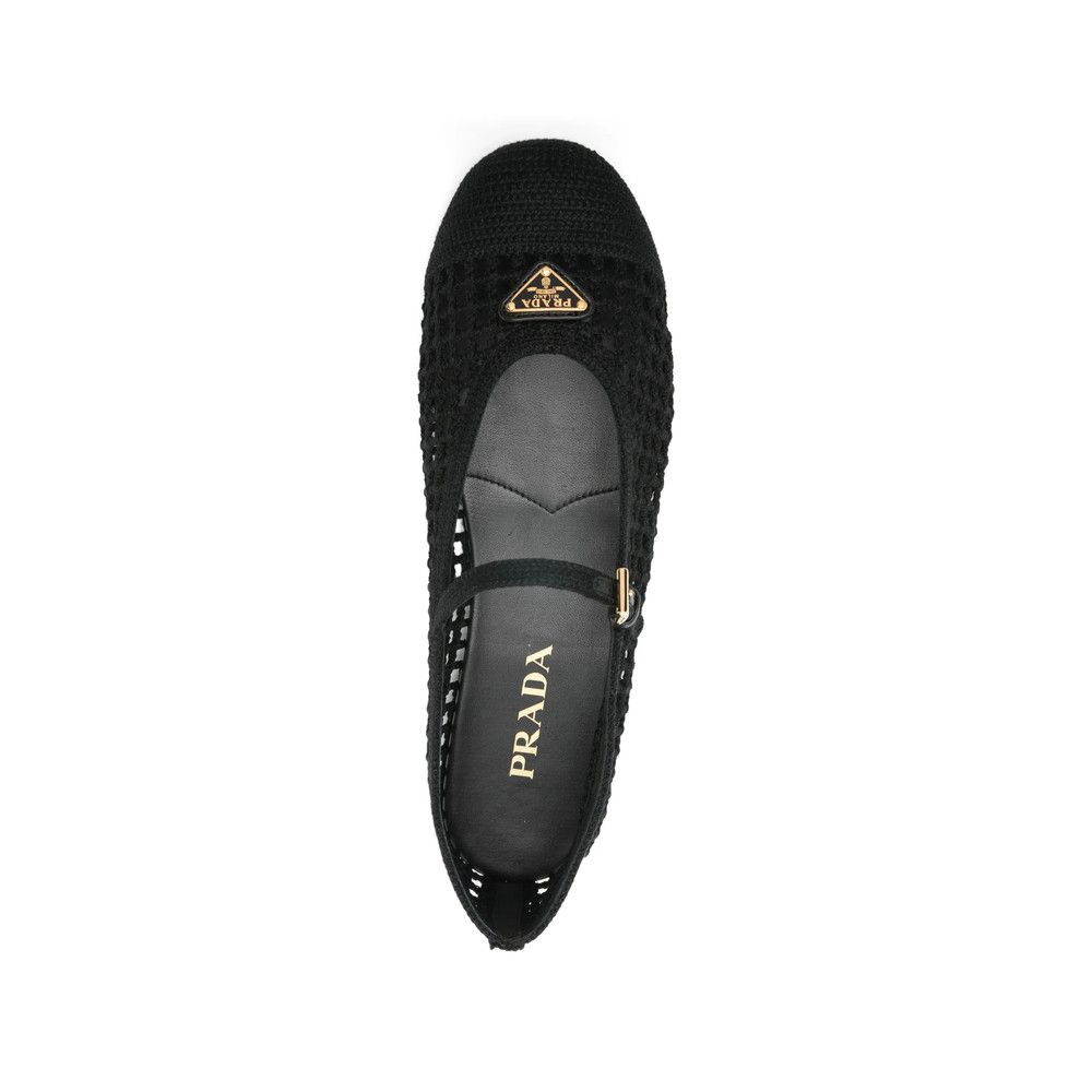 Prada Prada BLACK Ballet Flats Size US 9 / IT 39 - 4 Thumbnail