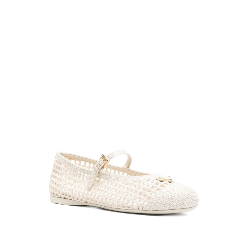 Prada Prada NEUTRALS Ballet Flats Size US 9 / IT 39 - 3 Thumbnail