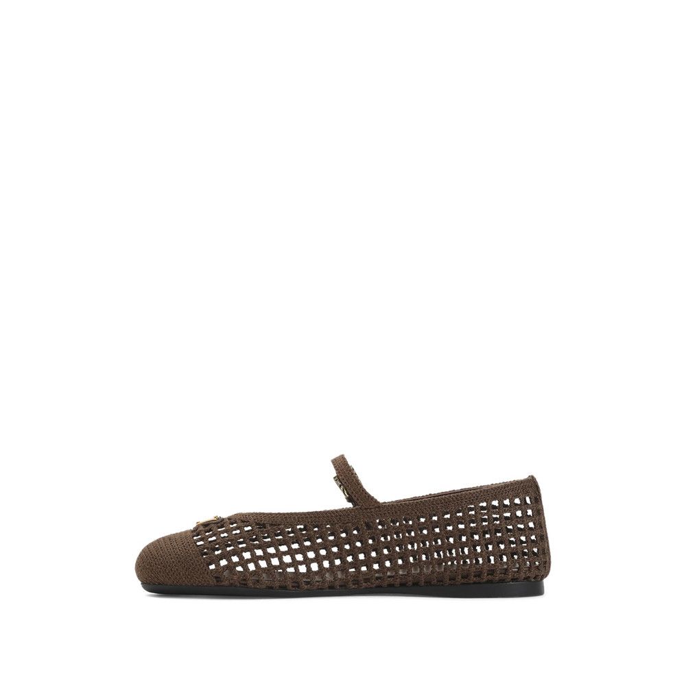 Prada Prada BROWN Ballet Flats Size US 10 / IT 40 - 4 Thumbnail