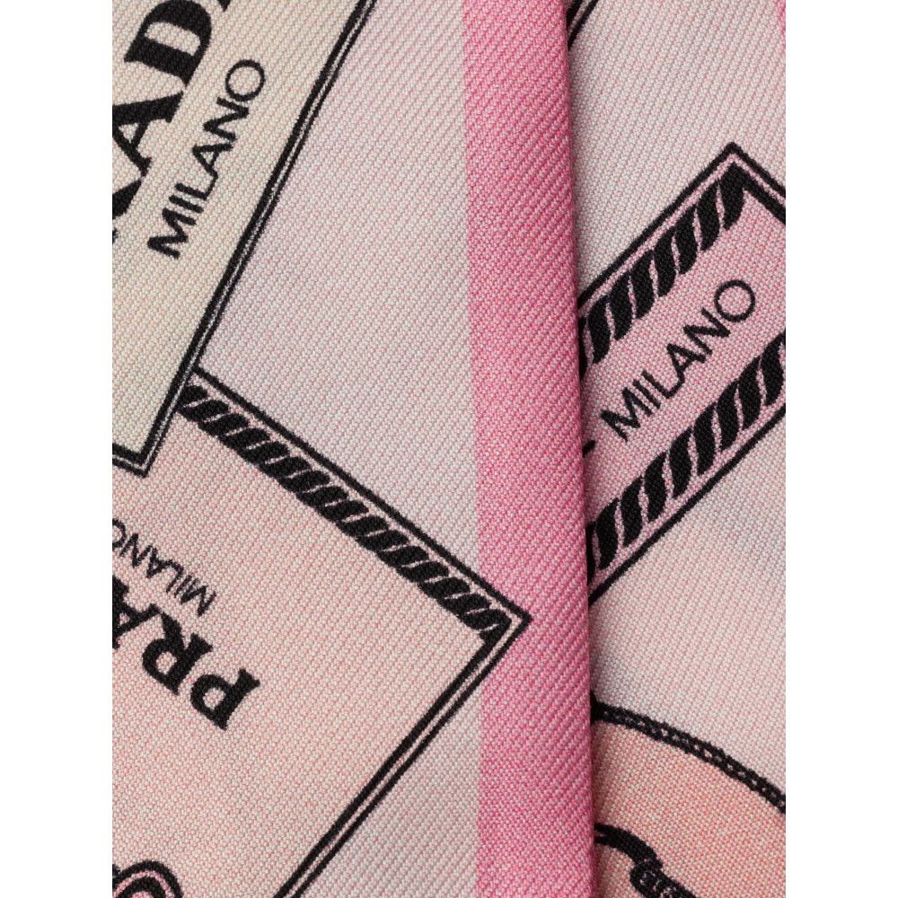 Prada Prada PINK Scarves Size ONE SIZE - 3 Thumbnail
