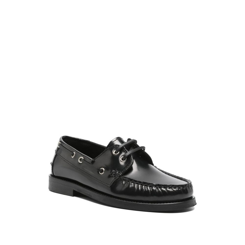 VINNY's Vinny's BLACK Derby & Oxford Shoes Size US 8 / IT 38 - 2 Thumbnail