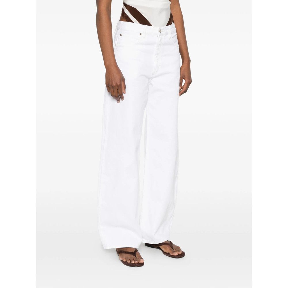 Frame Frame WHITE Denim - Boyfriend Jeans Size 27" / US 4 / IT 40 - 4 Thumbnail