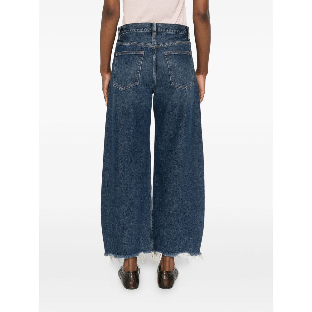 Frame Frame BLUE Denim - Wide-Leg Jeans Size 27" / US 4 / IT 40 - 3 Thumbnail