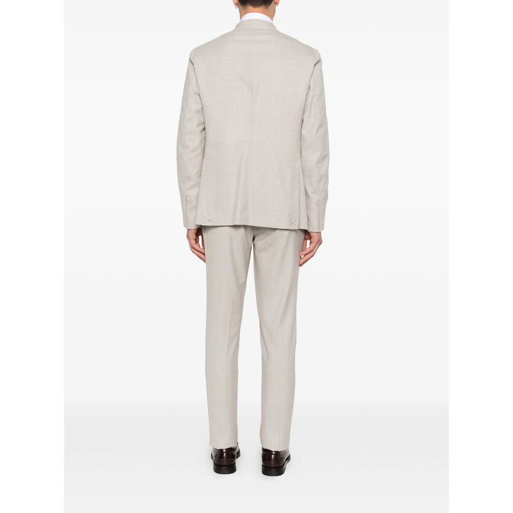 Isaia Isaia NEUTRALS Suits - Single Breasted Suits Size US XXL / EU 58 / 5 - 5 Thumbnail