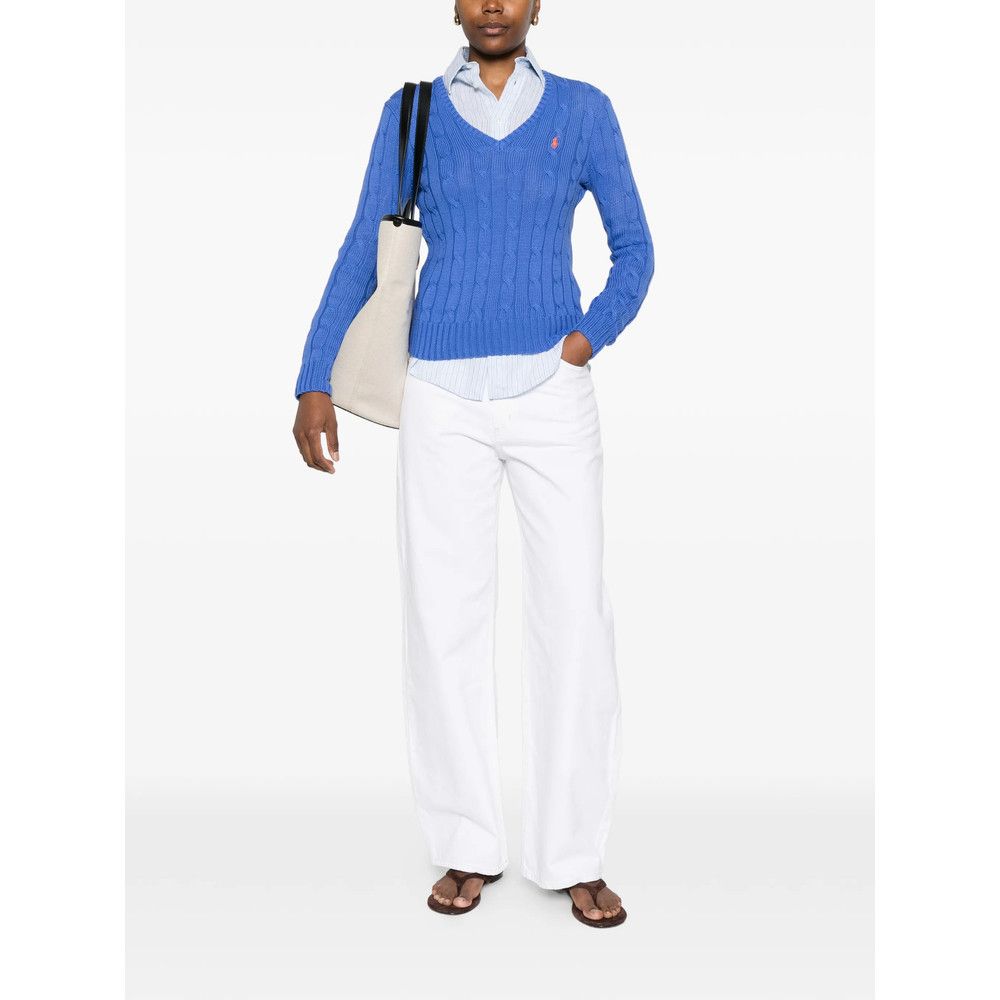 Ralph Lauren Ralph Lauren BLUE Knitwear - Jumpers Size L / US 10 / IT 46 - 3 Thumbnail