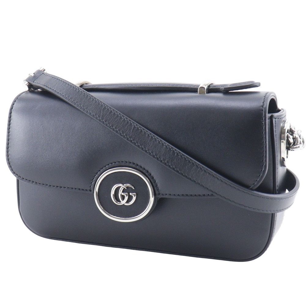 Gucci Gucci Gucci Petit GG Leather 2way Shoulder Bag Leather Shoulder Bag 739722 DUTY FREE for USA Size ONE SIZE - 2 Thumbnail
