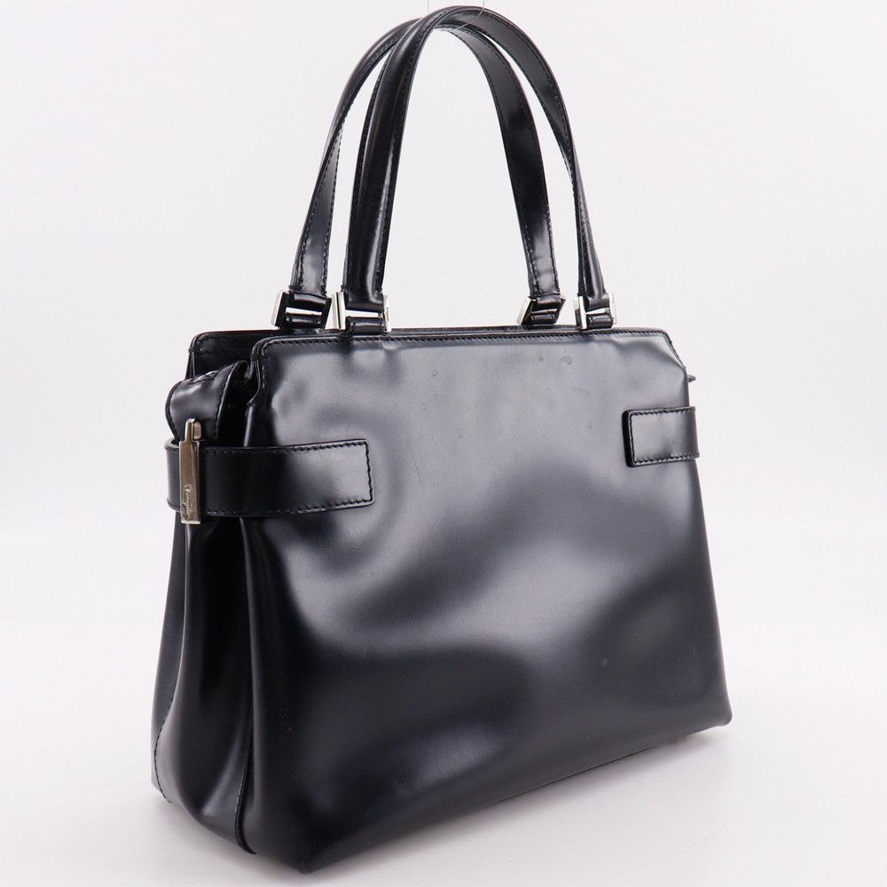 Salvatore Ferragamo Salvatore Ferragamo Salvatore Ferragamo Gancini Calf Handbag Leather Handbag AQ-21 0167 DUTY FREE for USA Size ONE SIZE - 3 Thumbnail